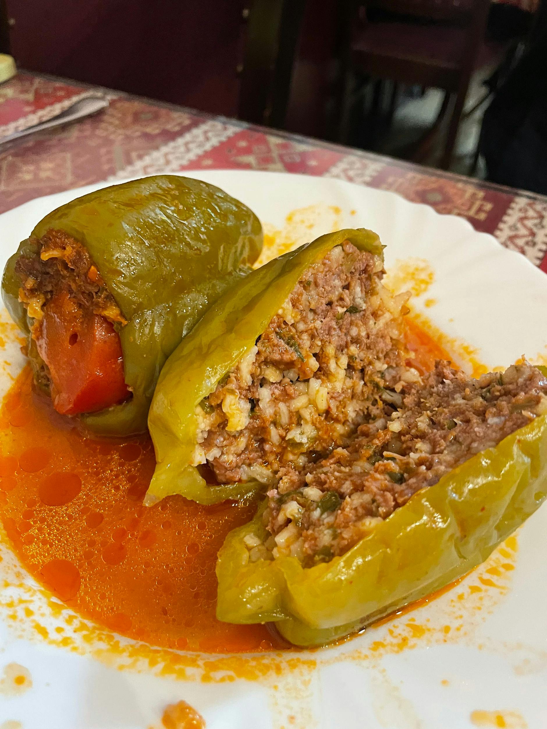 Das beste bei Mercan sind, na klar, die dicken grünen Paprika!