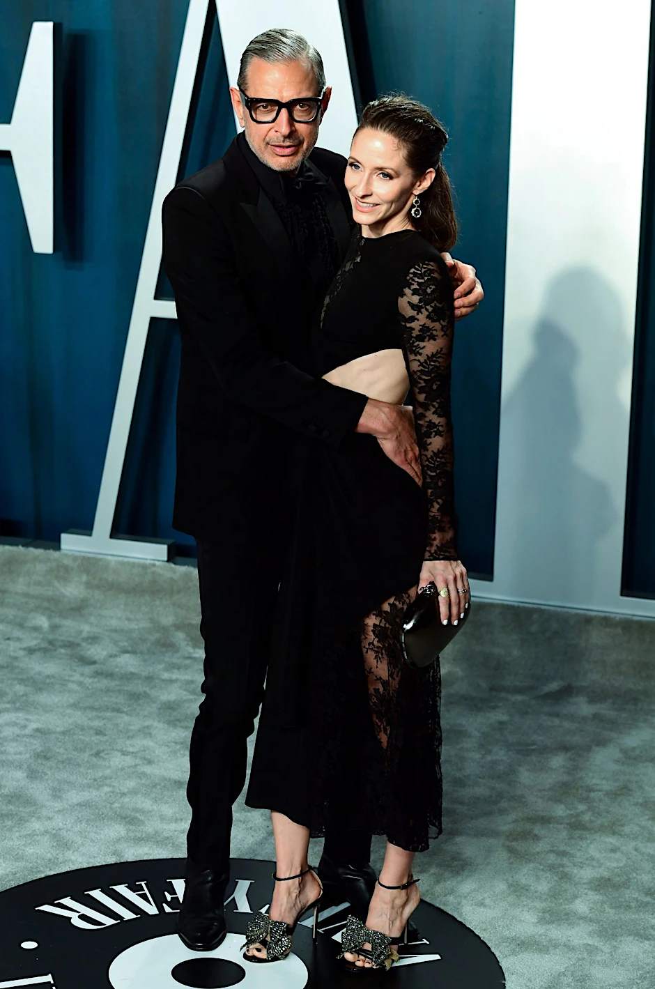 ARCHIV - Jeff Goldblum und seine Frau Emilie Livingston 2020 in Beverly Hills.  