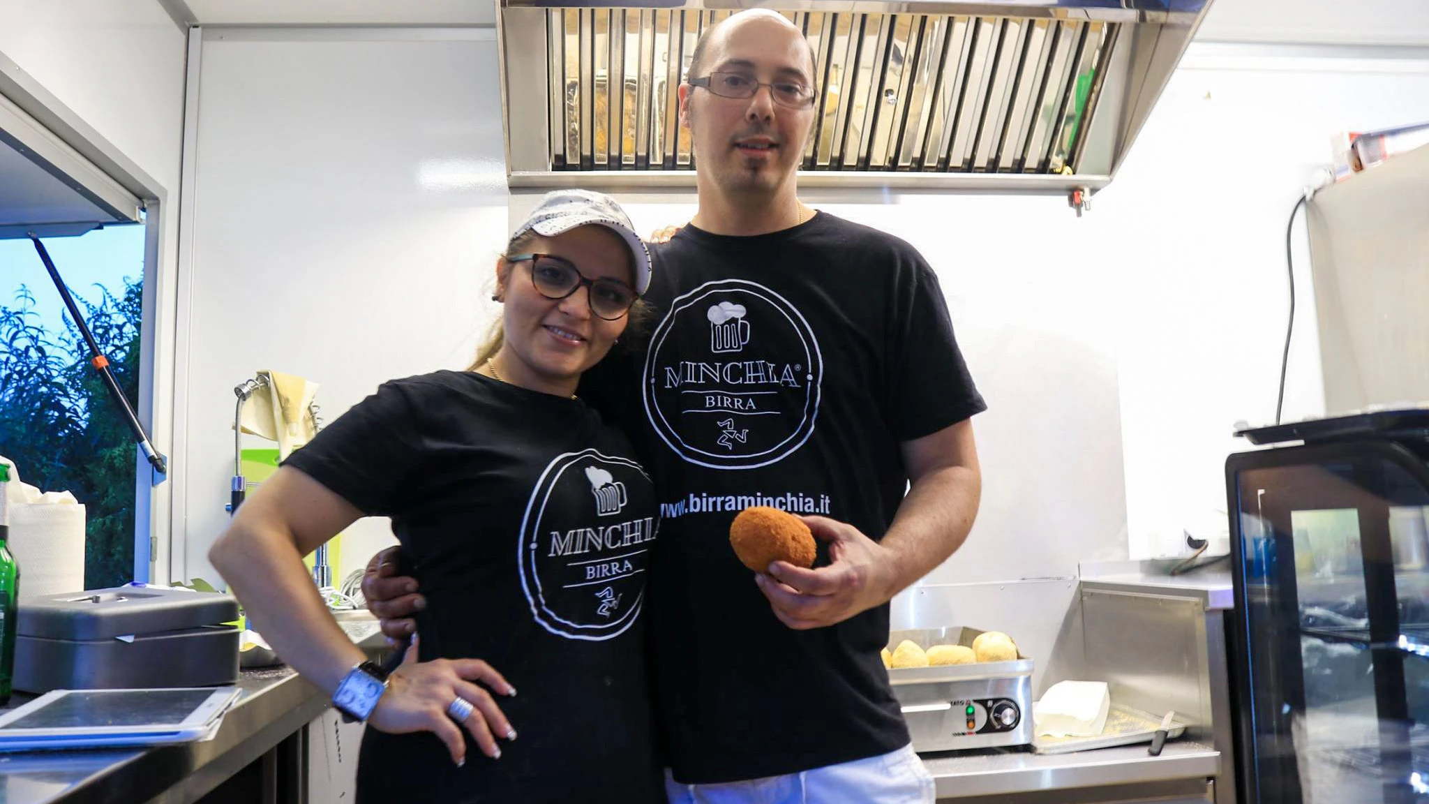 Arancini gehören zur traditionellen sizilianischen Küche – und zum Angebot von&nbsp;Daniela und Alessandro.