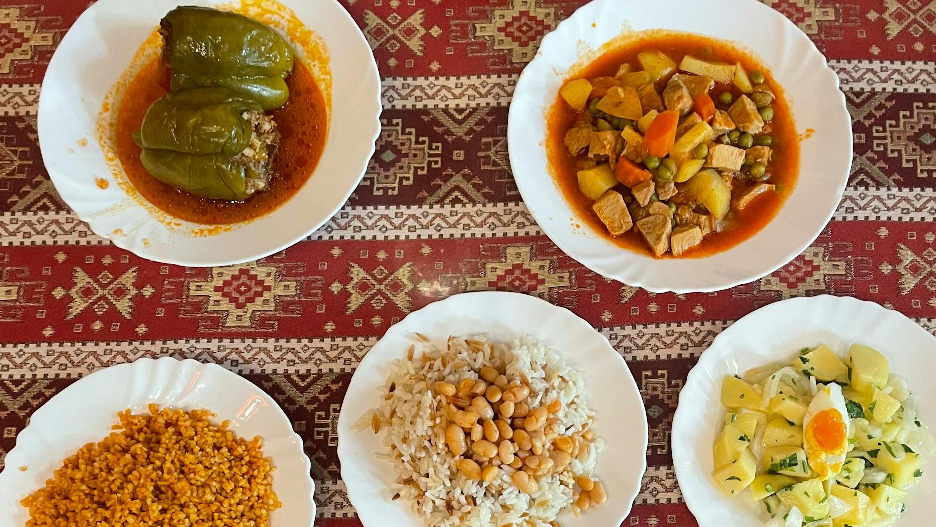 Alles sehr, sehr lecker!