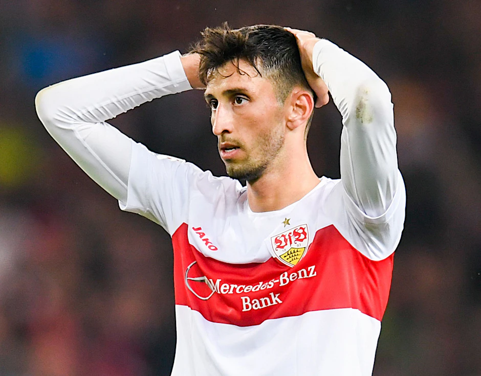 Atakan Karazor vom VfB Stuttgart sitzt derzeit in einem spanischen Gefängnis.