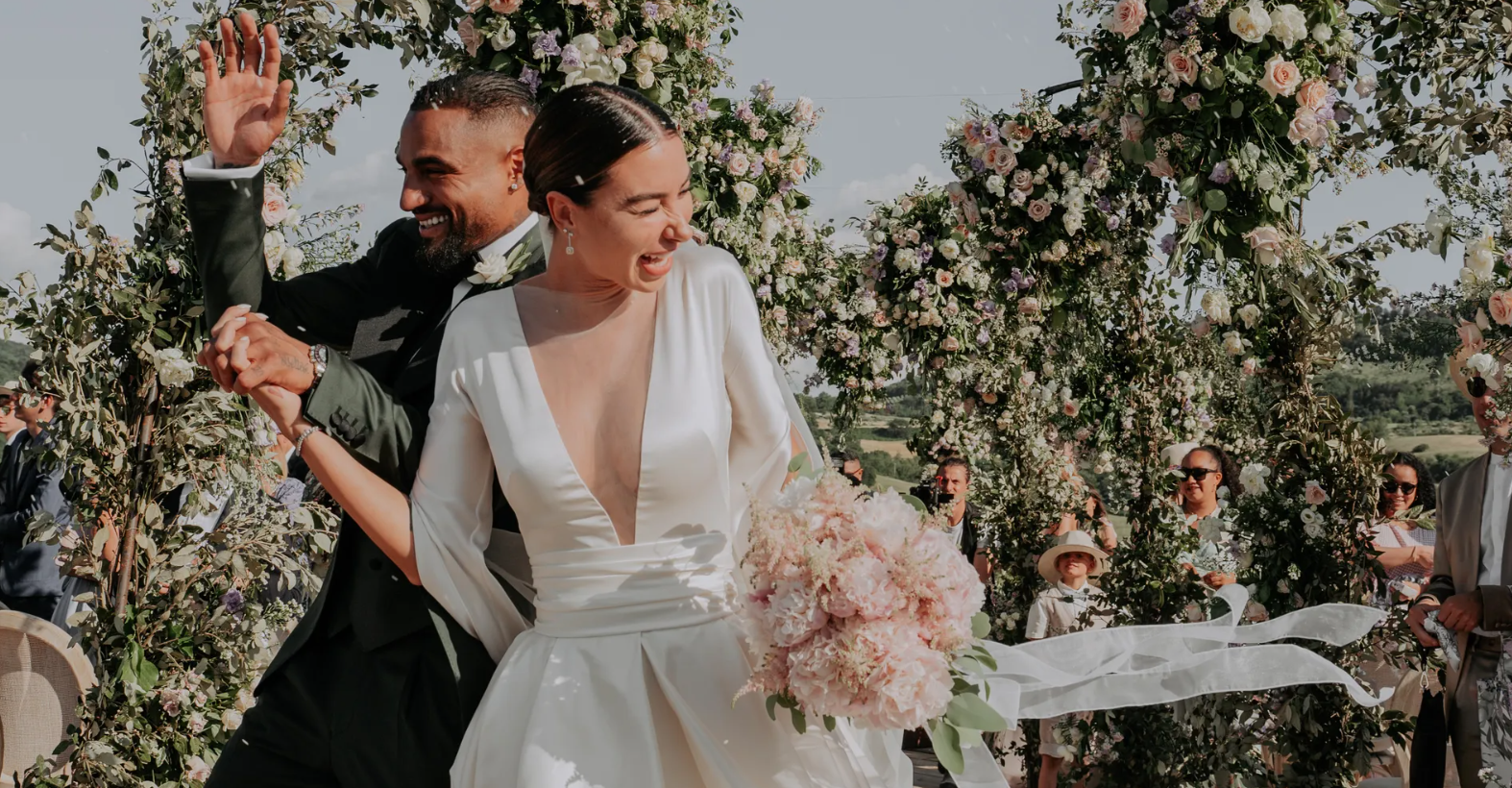 Prince Boateng heiratet Bikini-Modell auf dem Mond, aber was wird aus seiner Ehe mit Hertha?