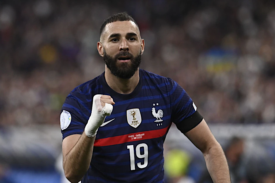 War fast sechs Jahre nicht mehr für die französische Nationalmannschaft nominiert worden: Karim Benzema.  y via ZUMA/dpa