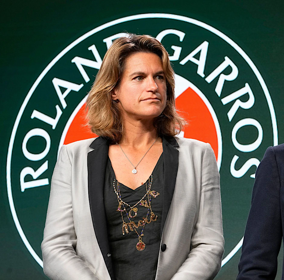 Amelie Mauresmo, Direktorin der French Open.  