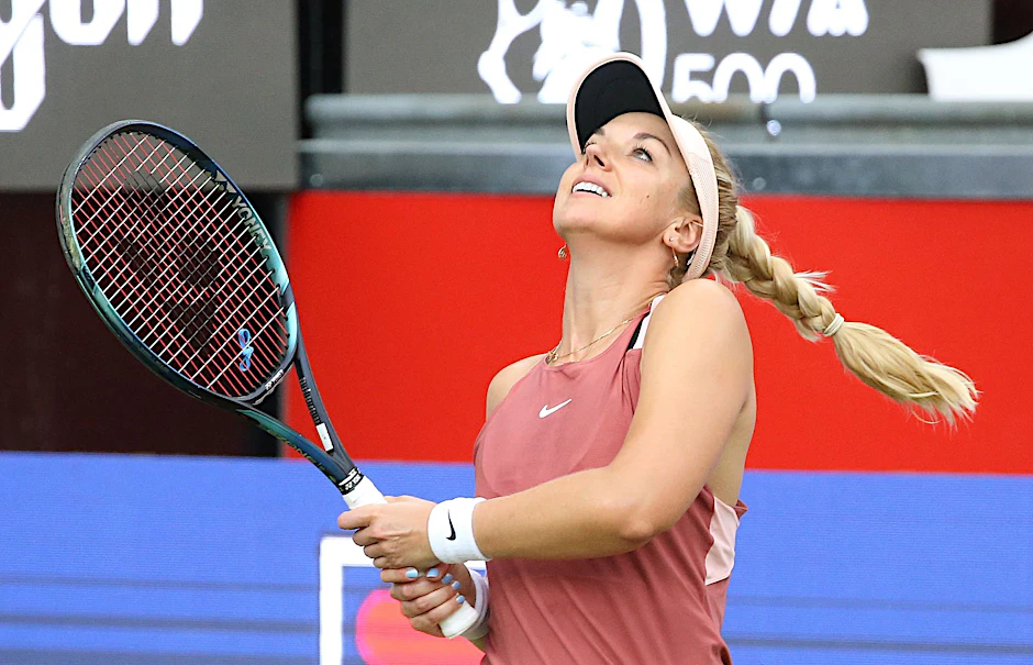 Setzte sich mit 6:4, 6:4 gegen die US-Amerikanerin Asia Muhammad durch: Sabine Lisicki.  