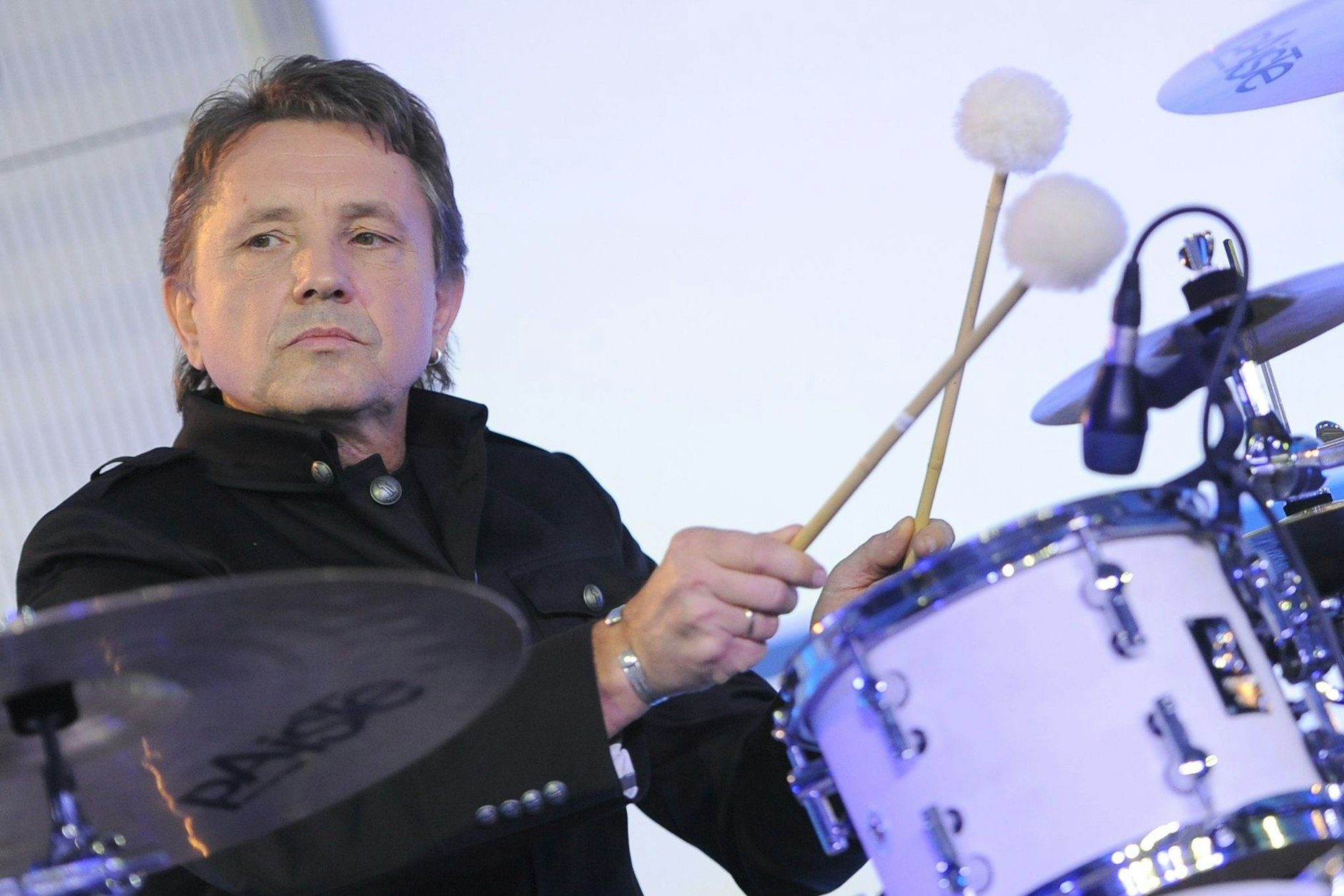 Ex-Puhdys-Drummer Klaus Scharfschwerdt