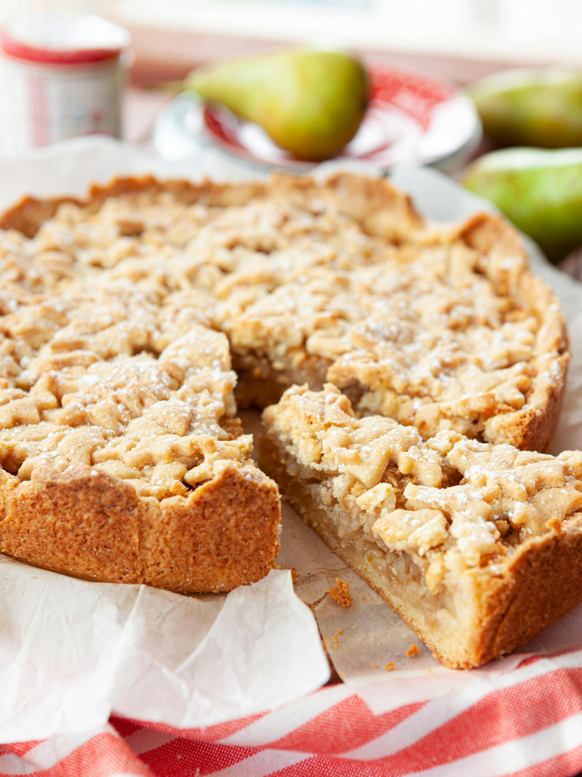 Apfelstreuselkuchen: Schon der Duft aus dem Ofen weckt Kindheitserinnerungen!