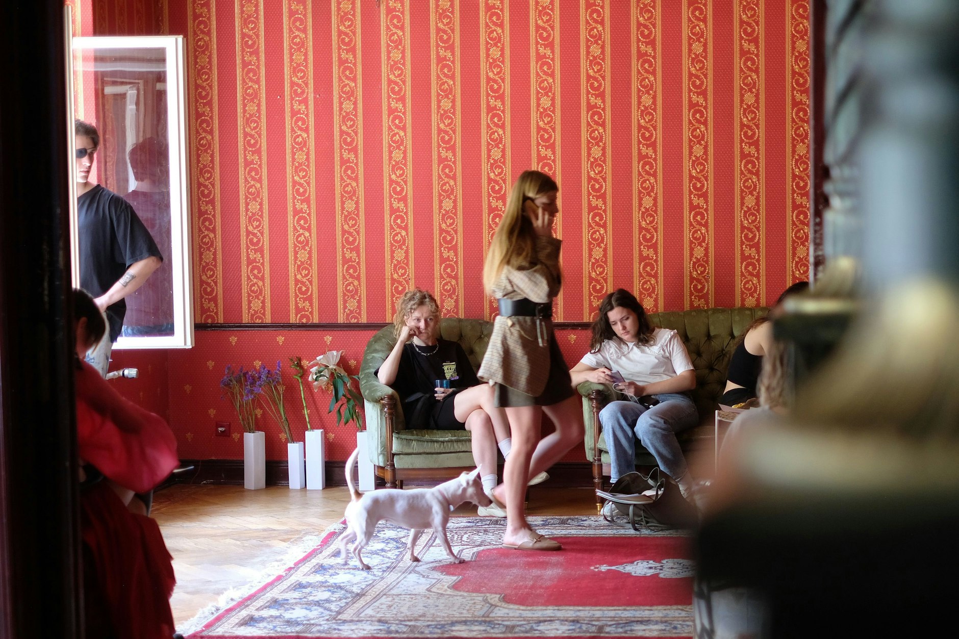 Blick in den „Art Shelter“ in einem ehemaligen Bordell in Charlottenburg.