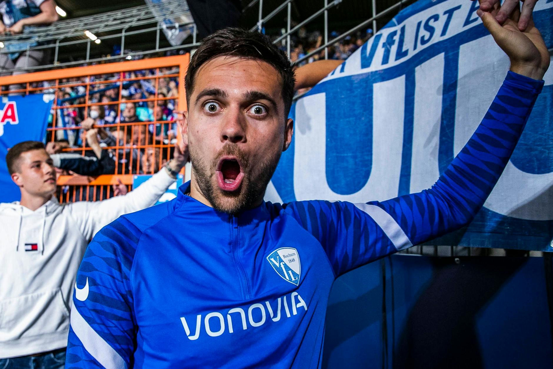 Freut sich nicht mehr über den Klassenerhalt mit Bochum, sondern auf die Europa League mit dem 1. FC Union: Miloš Pantović.