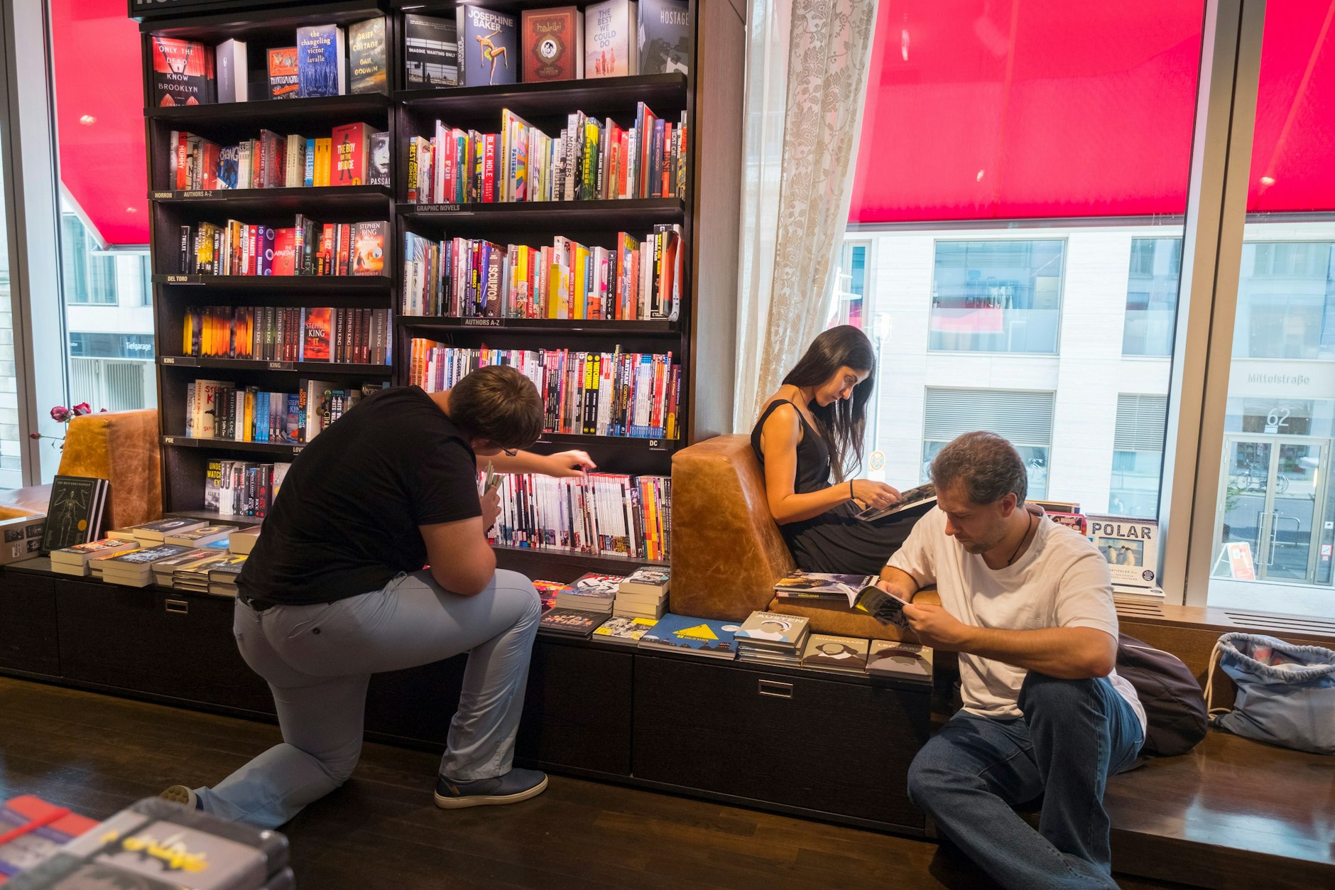 Schlaraffenland für Suchtis: Im Gegensatz zur Bücherei ist hier nichts kostenlos.