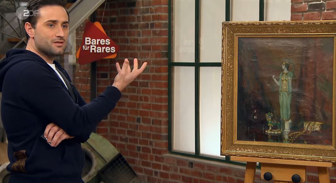 Image - „Bares für Rares“: Bei diesem Gemälde ging ein Händler total ab! Verkäufern verschlägt es die Sprache