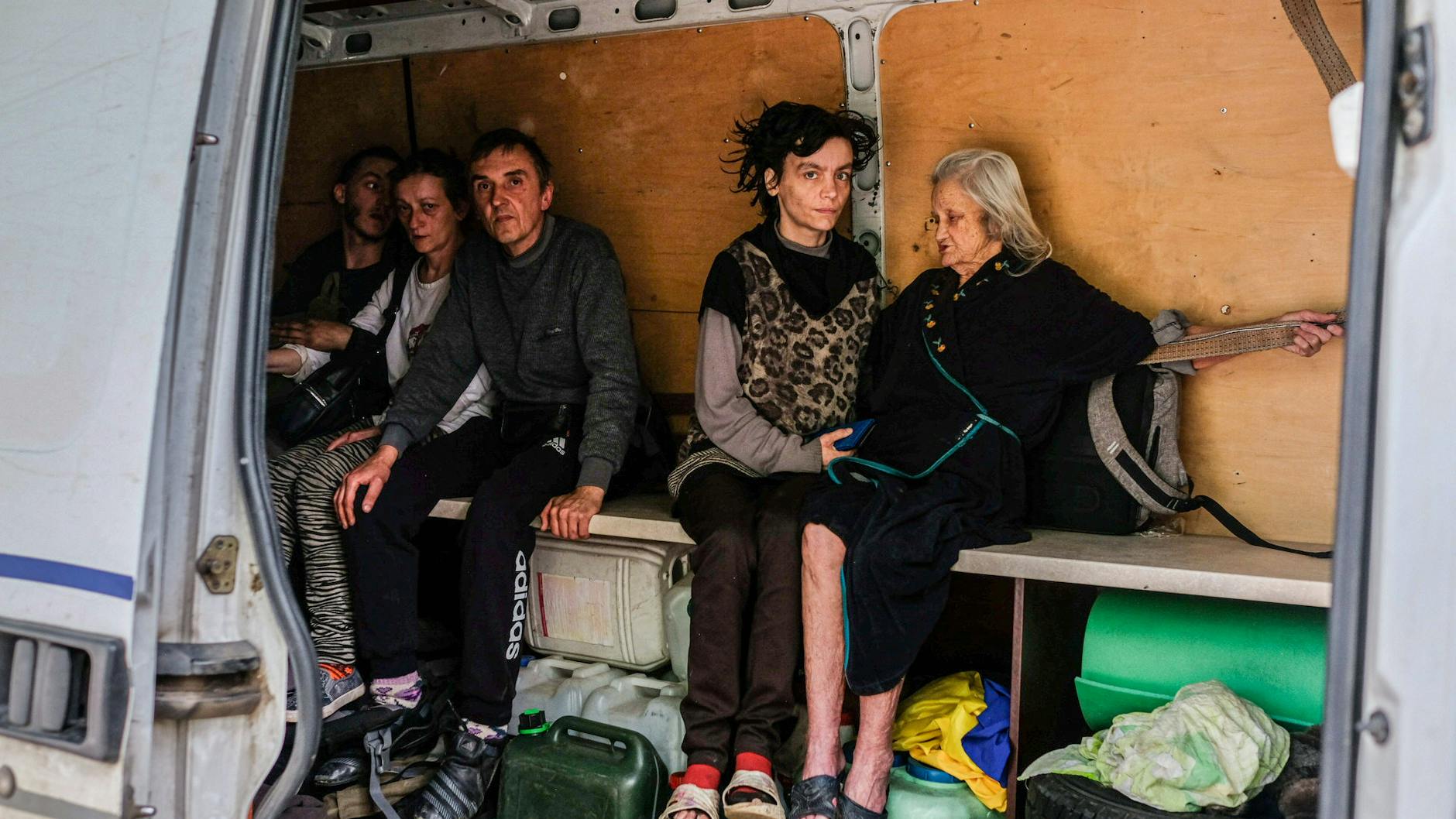 Verwundete im Donbass