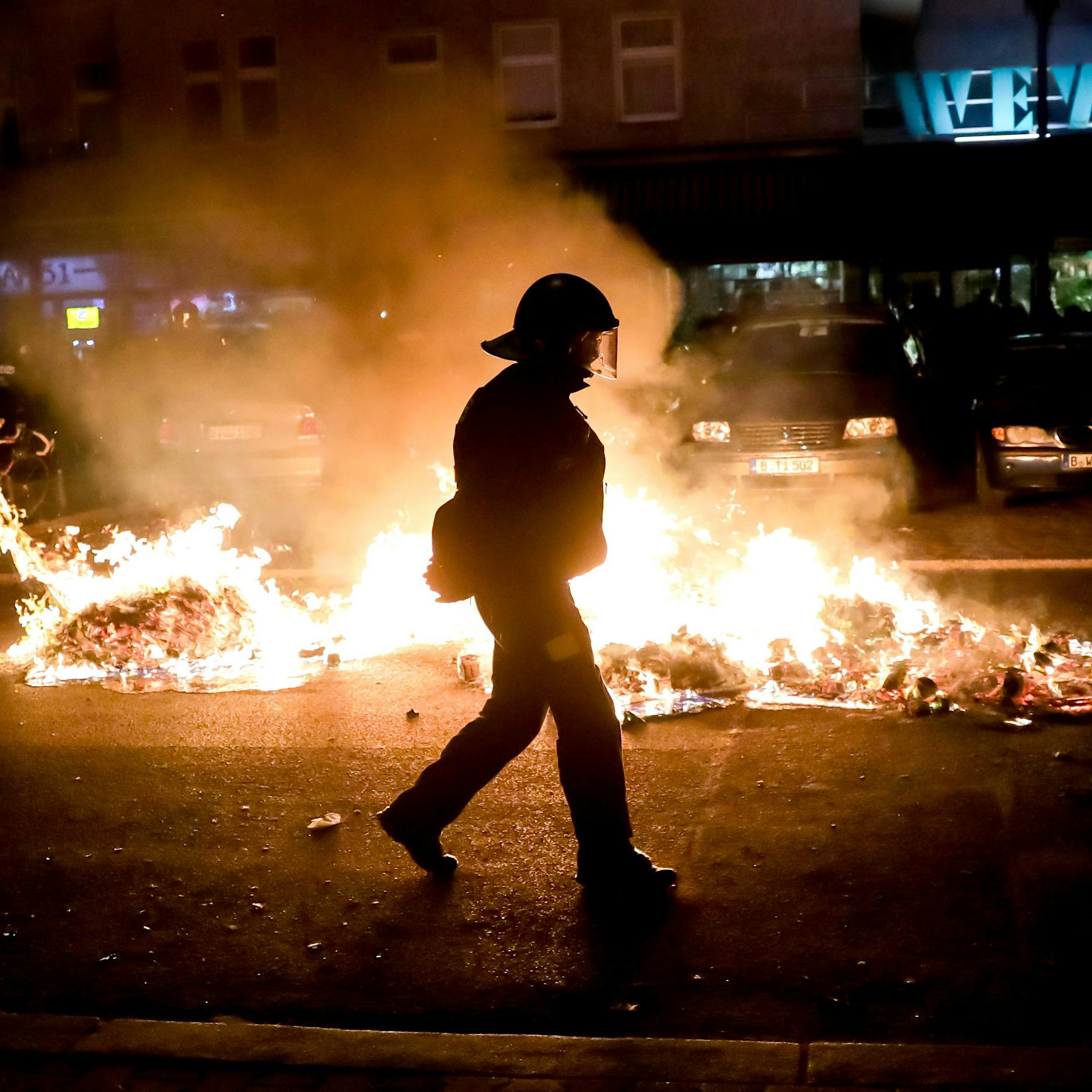 Gewalt-Akte Berlin: In der Hauptstadt gibt es immer mehr Angriffe auf Polizei und Feuerwehr – in welchen Bezirken es am schlimmsten ist