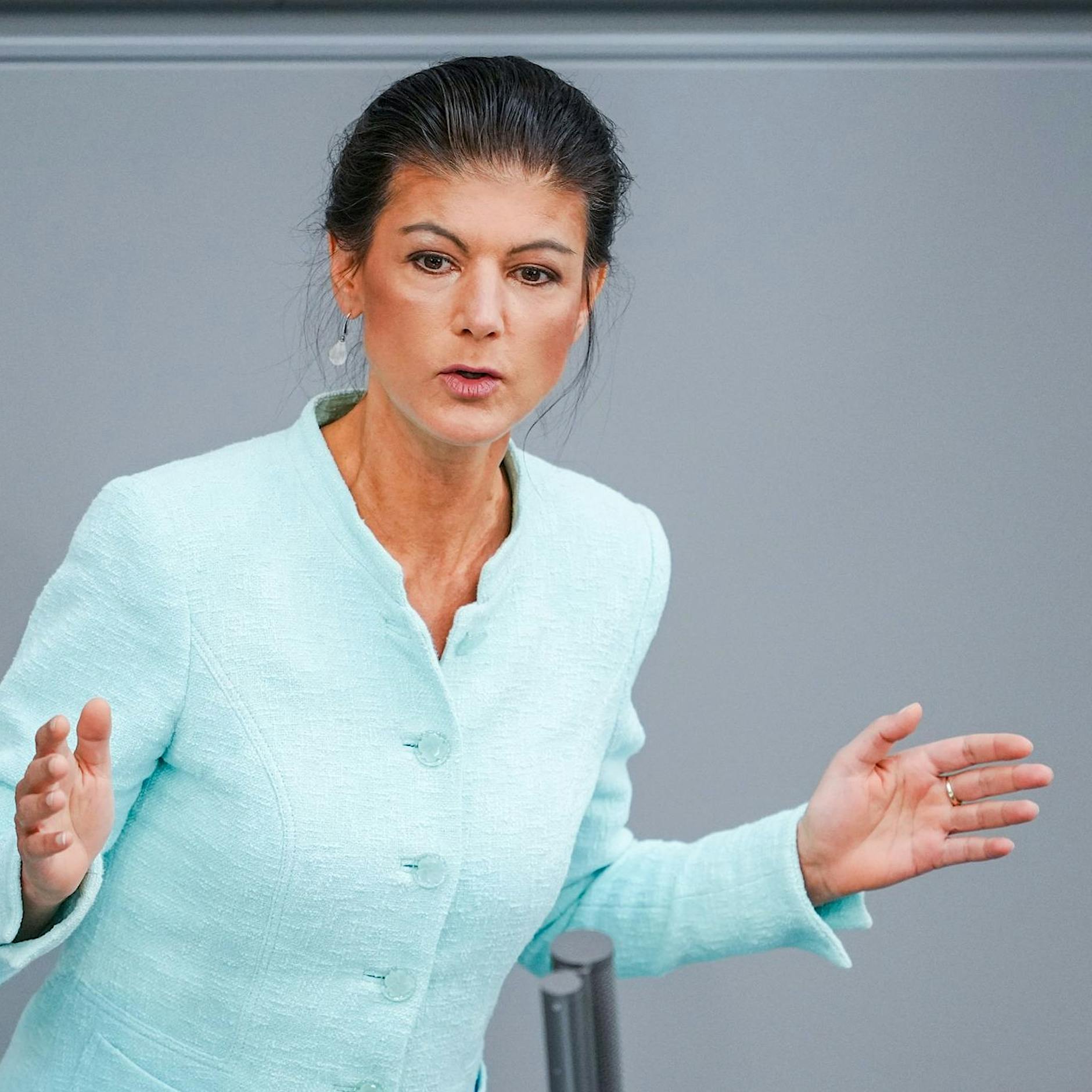 Wagenknecht-Lager will keine Solidaritätsbekundung mit der Ukraine