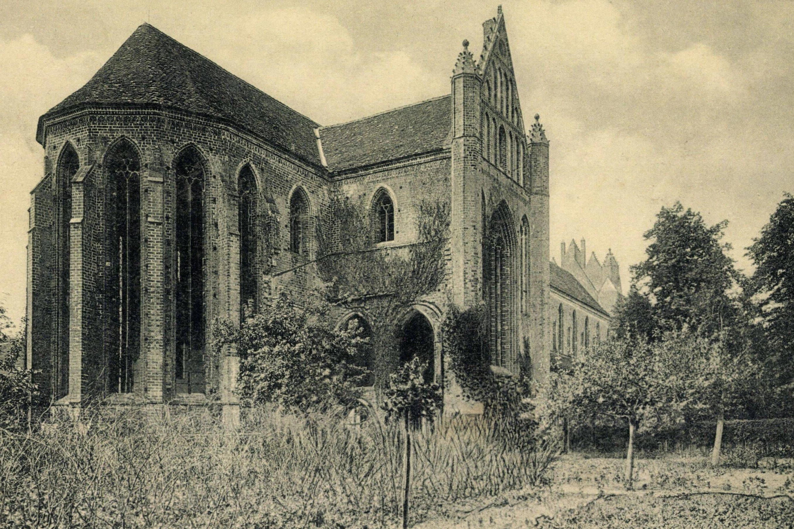 Kloster Chorin um 1914.
