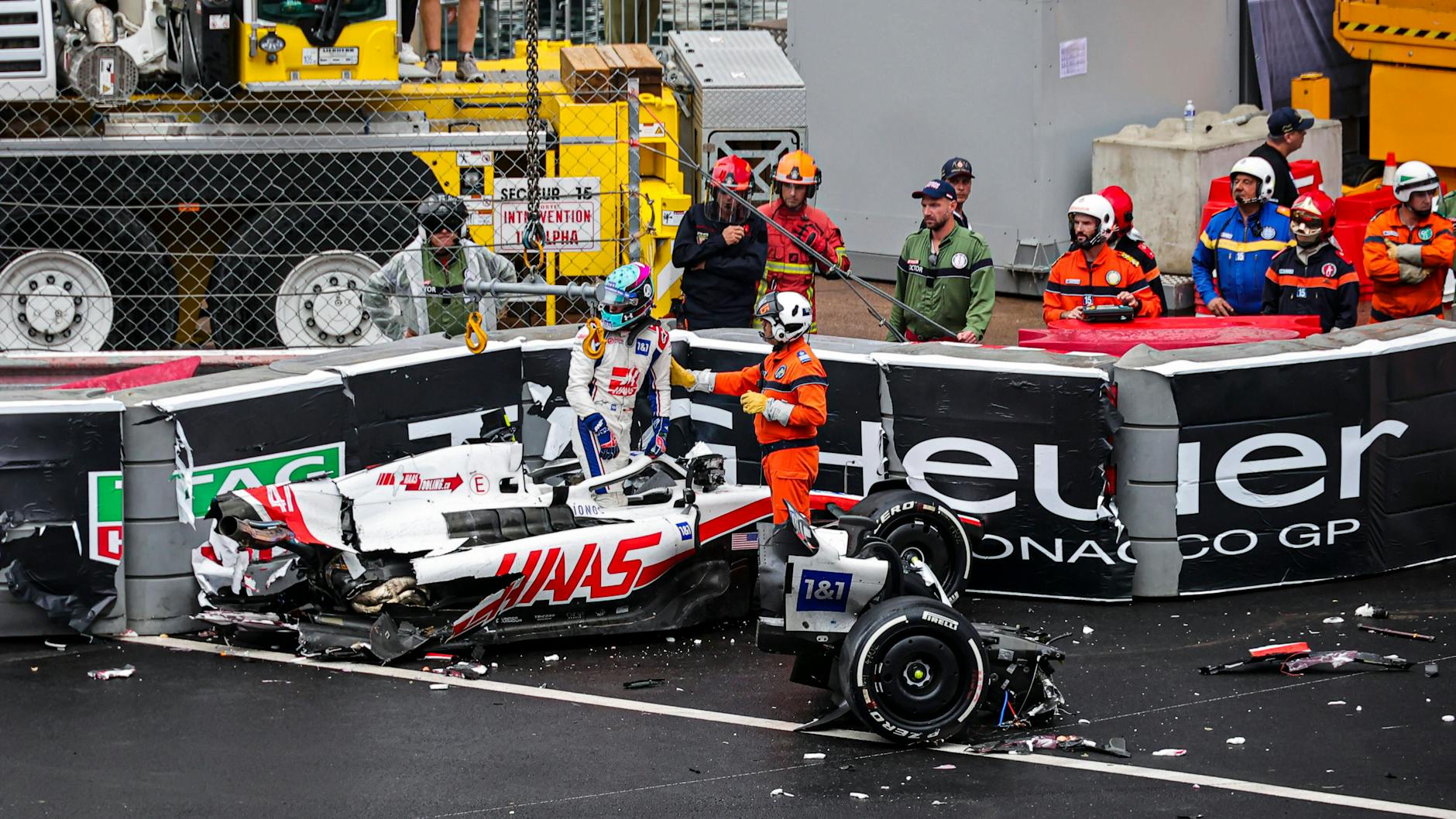 Der Druck auf Haas-Pilot Mick Schumacher wird in der Formel 1 nach seinem Crash in Monaco immer größer.