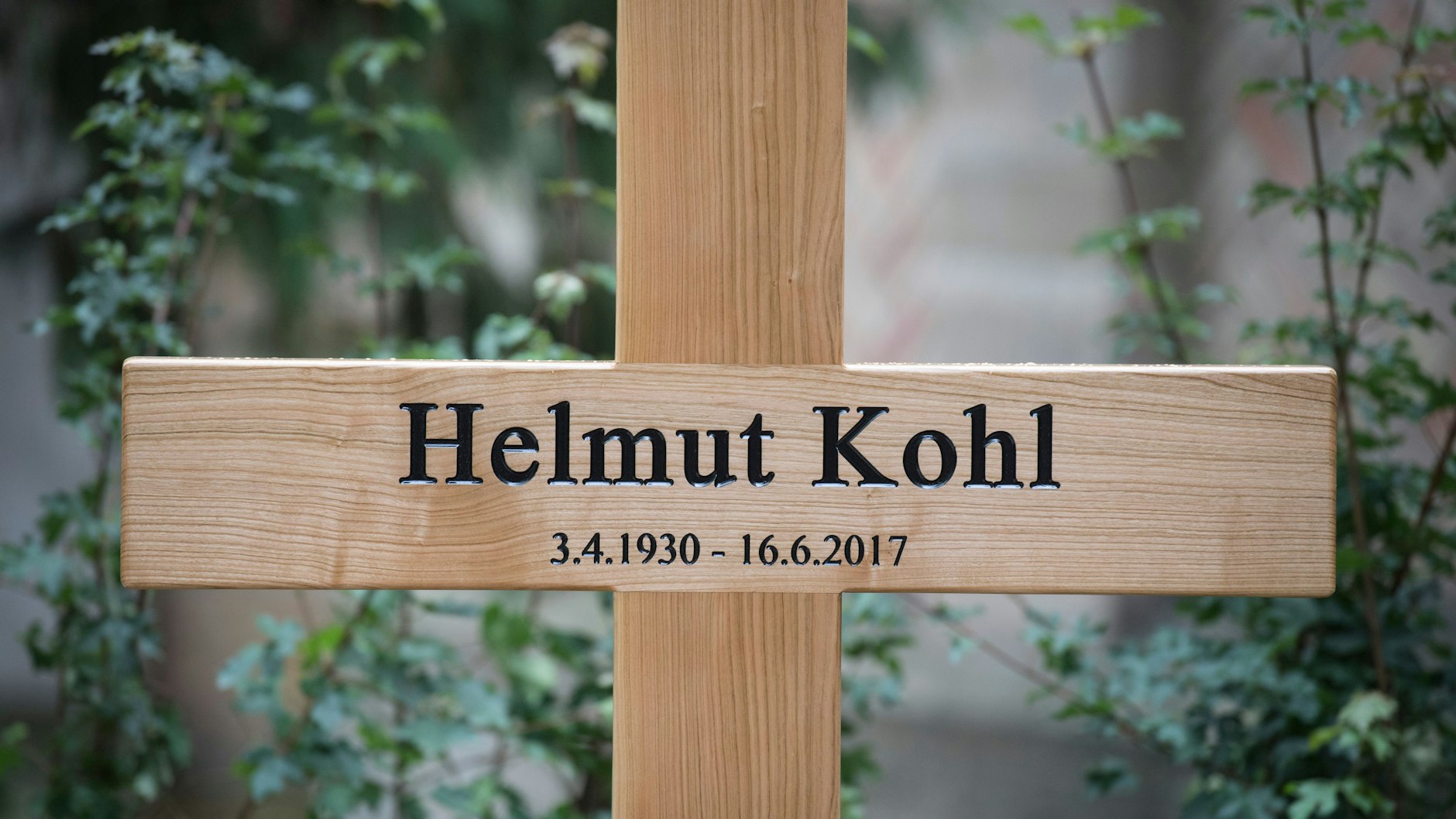 Grab von Helmut Kohl. (Archivbild)