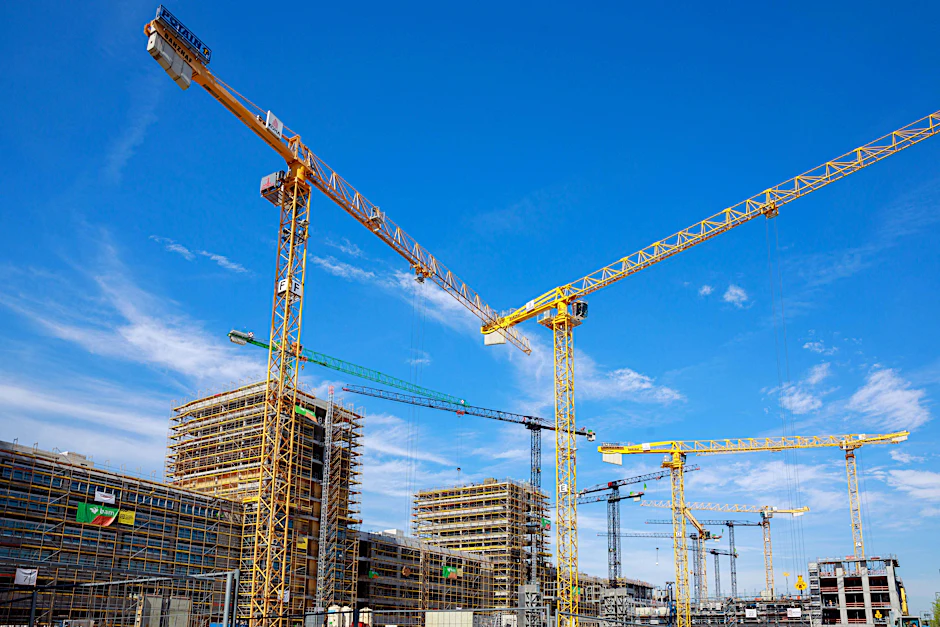 Kräne auf einer Baustelle: Baugenehmigungen sollen in Berlin künftig schneller erteilt werden.