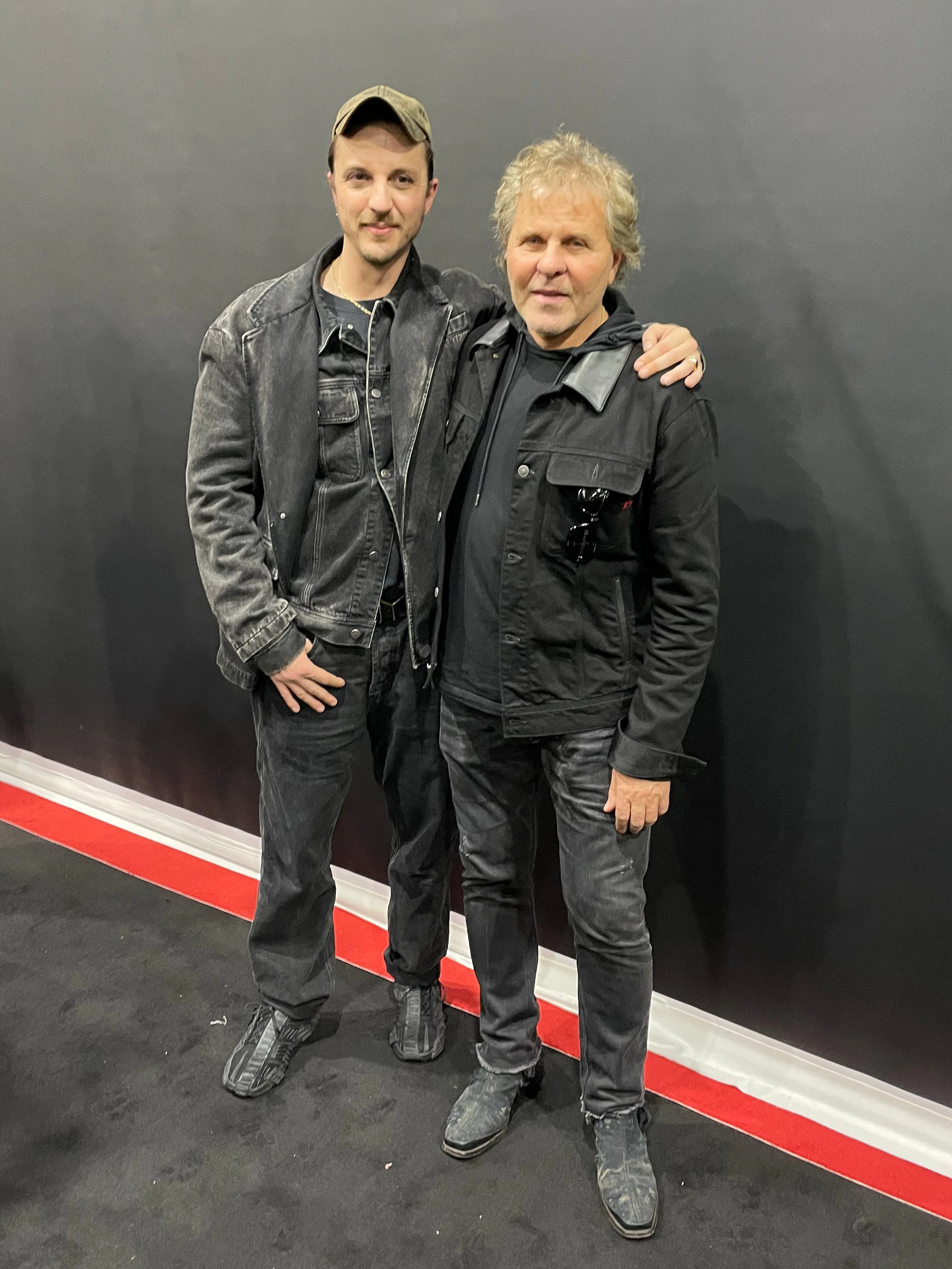 Like each other: Diesel creative director Glenn Martens and fashion entrepreneur Renzo Rosso.