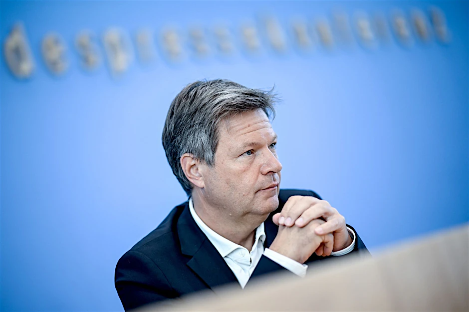 Wirtschaftsminister Robert Habeck (Grüne)
