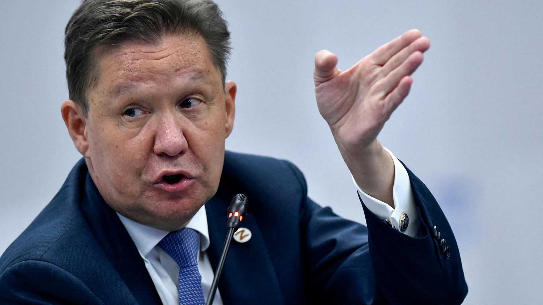 Gazprom-Chef Alexei Borissowitsch Miller