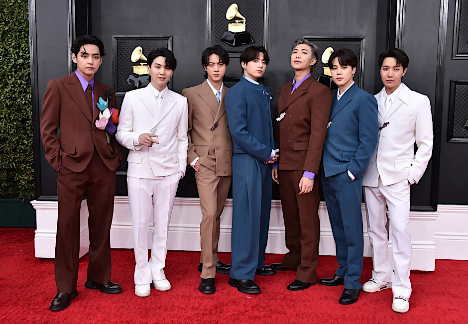 BTS aus Südkorea legen eine Pause ein.