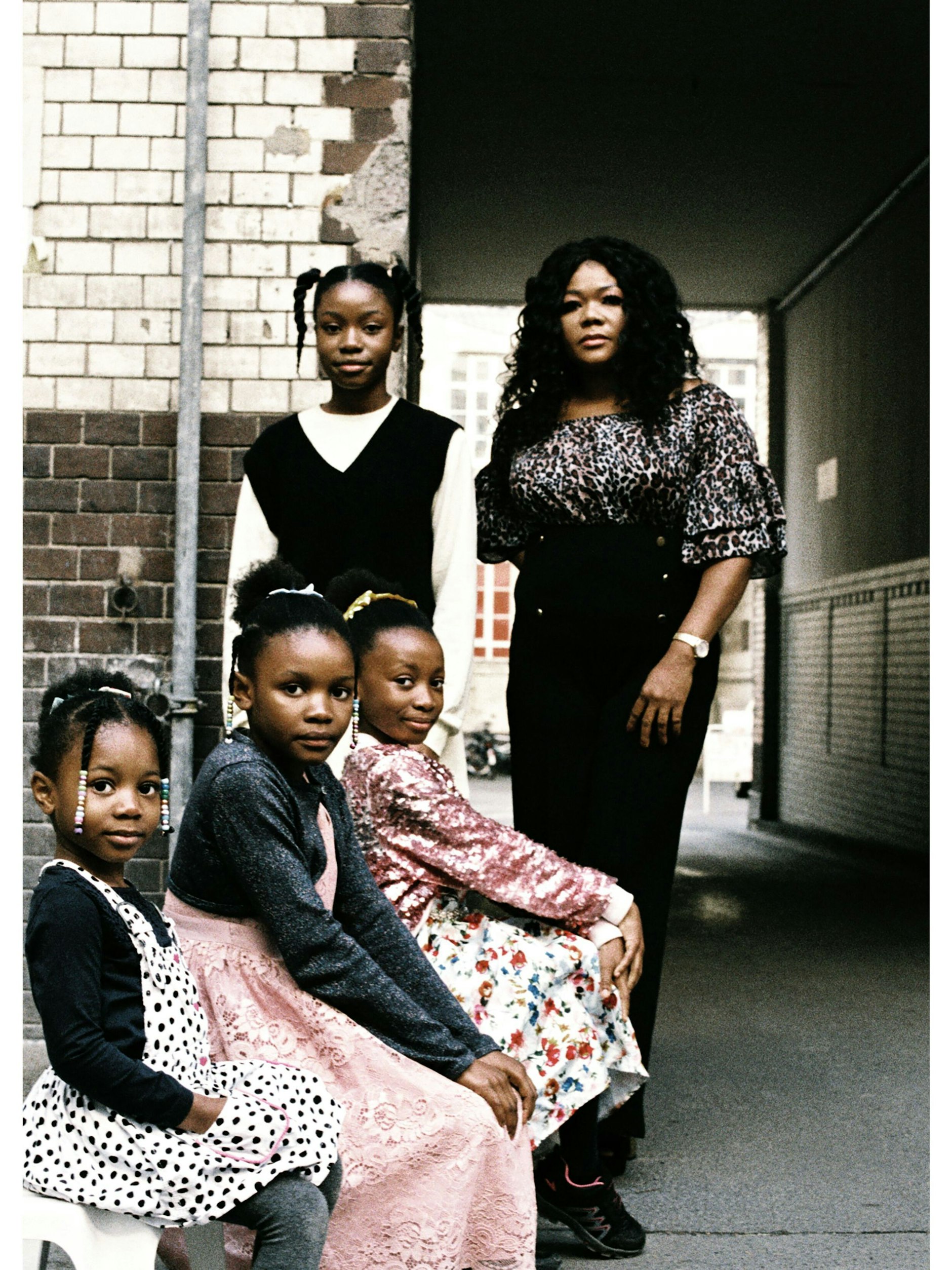 Florence, YouTuberin, mit ihren Töchtern