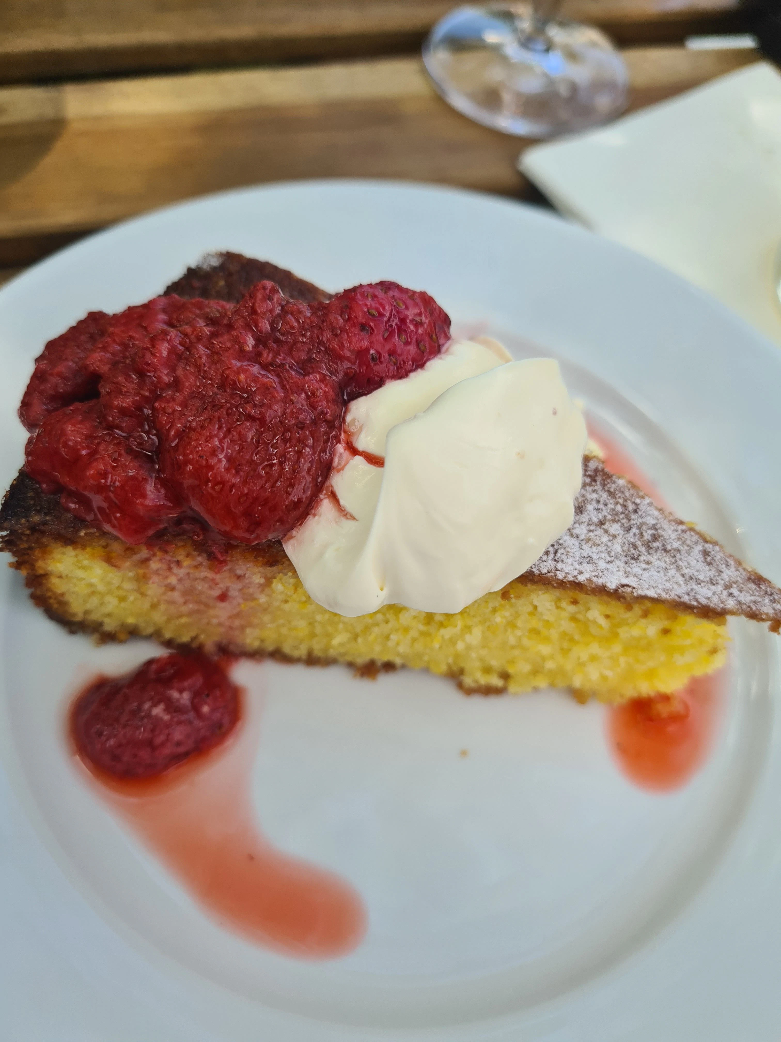 Der Mandelkuchen im Gaia