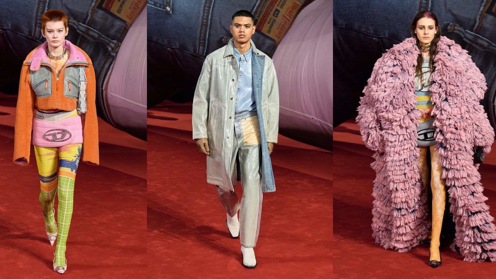 Es bleibt italienisch-detailreich bei Diesel: die aktuellen Entwürfe für kommenden Herbst und Winter.