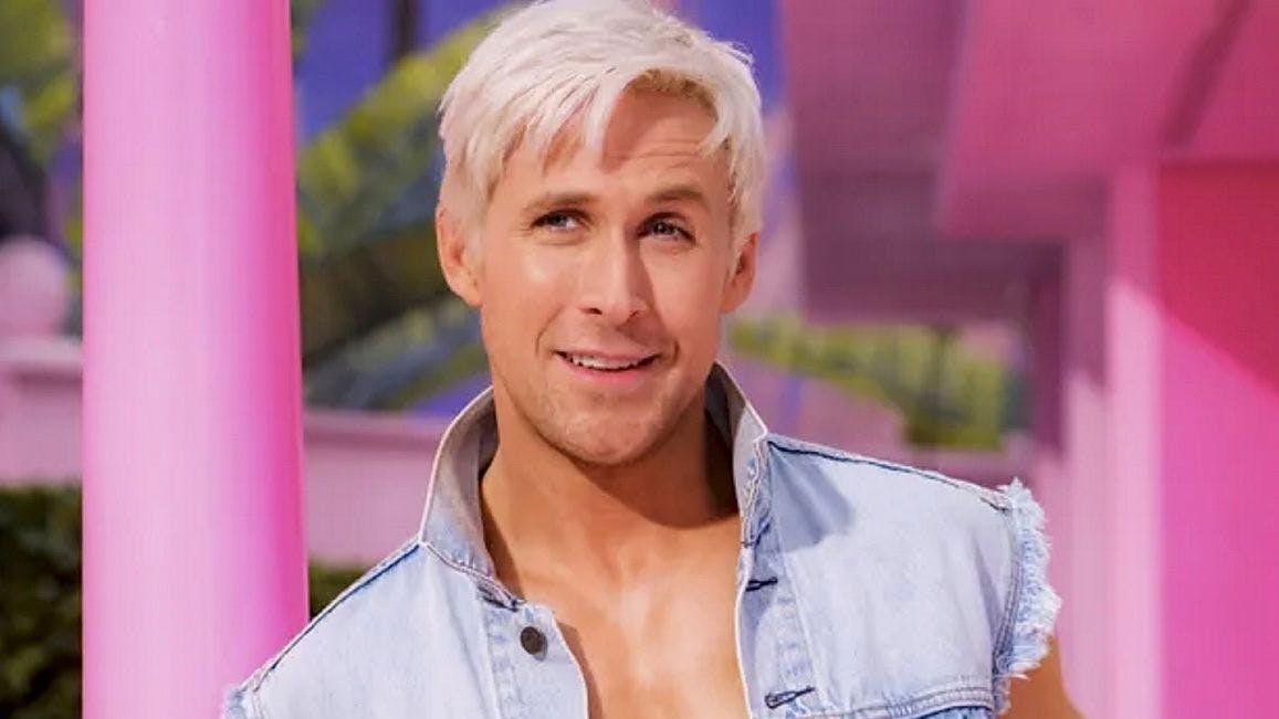 Schlimm in Blond! Ryan Gosling als Barbies Lover Ken.