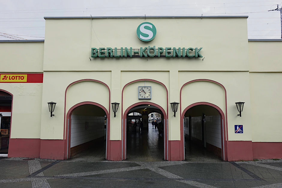 Der S-Bahnhof Köpenick: Hier ereignete sich die Tat.