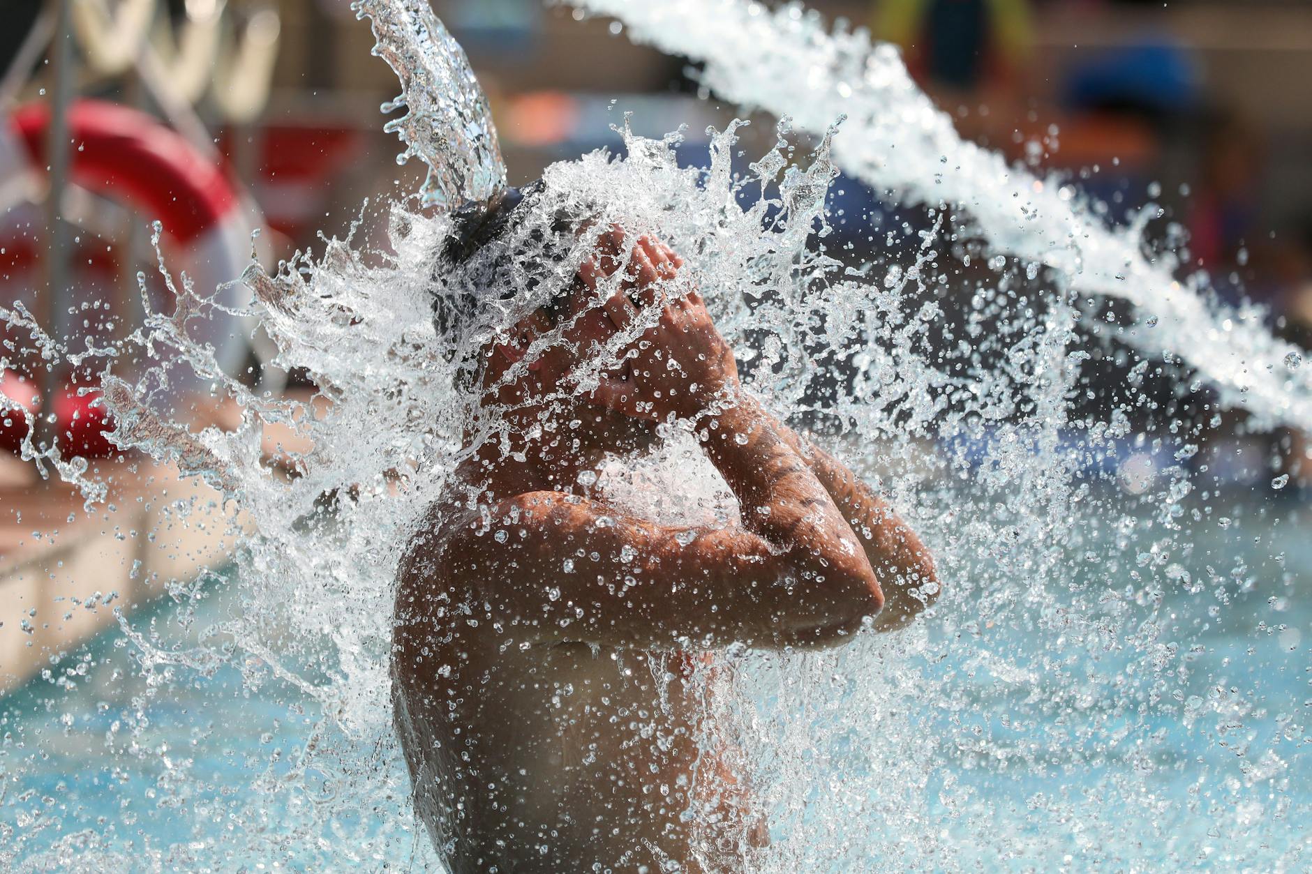 Abkühlung ist am Wochenende ganz sicher nötig.