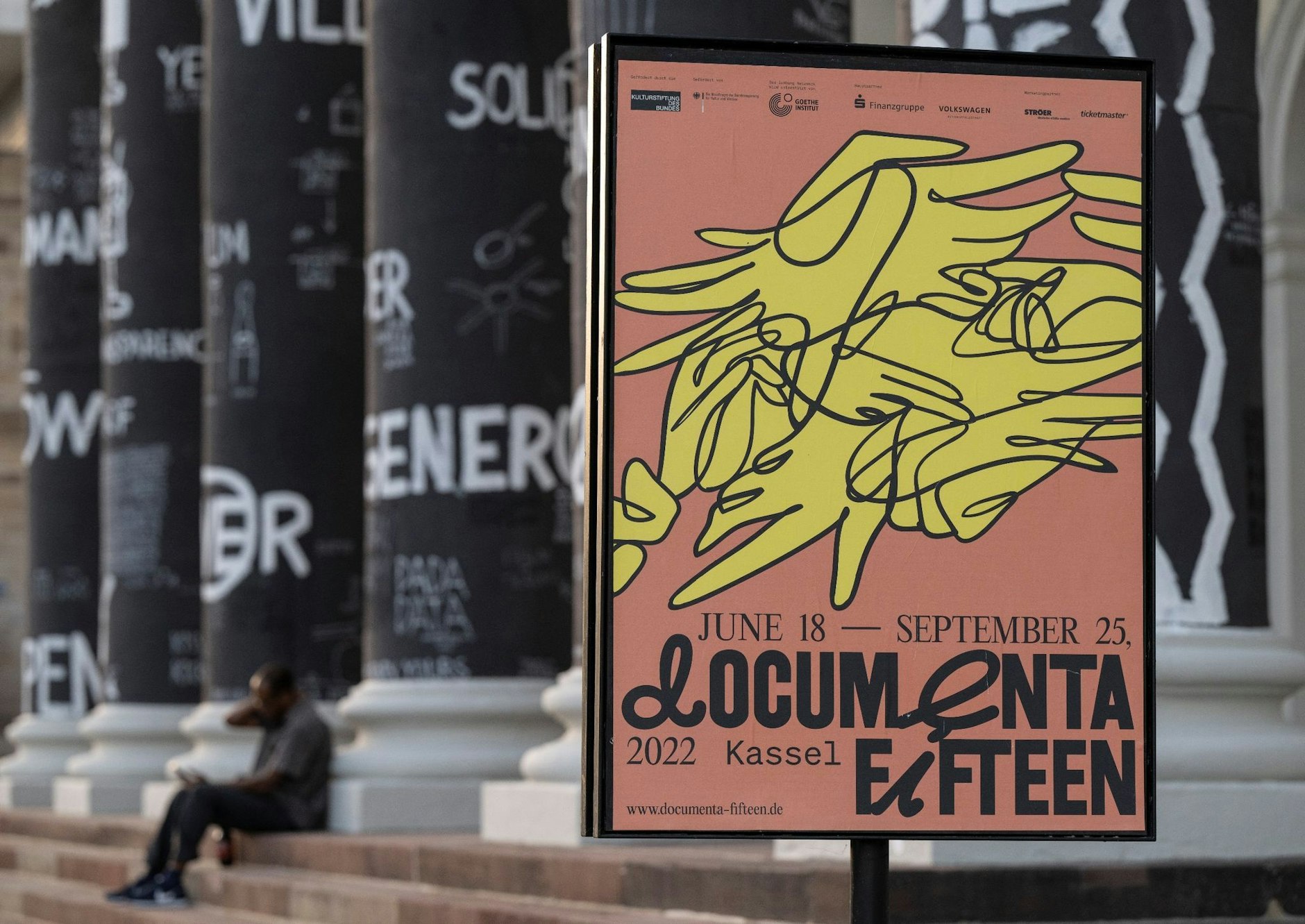 Die Kunstausstellung documenta ist zunächst für Fachbesucher geöffnet, ab dem 18. Juni steht sie allen Interessierten offen.   - ACHTUNG: Nur zur redaktionellen Verwendung im Zusammenhang mit einer Berichterstattung über die documenta und nur mit vollständiger Nennung des vorstehenden Credits