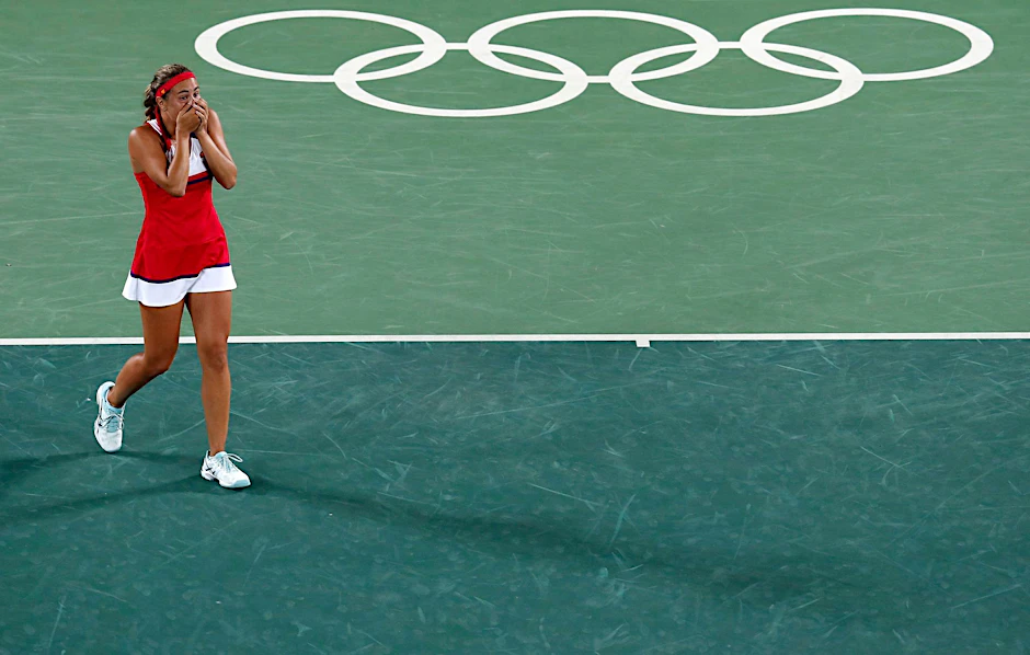 ARCHIV - Monica Puig feierte 2016 in Rio den größten Erfolg ihrer Karriere.  