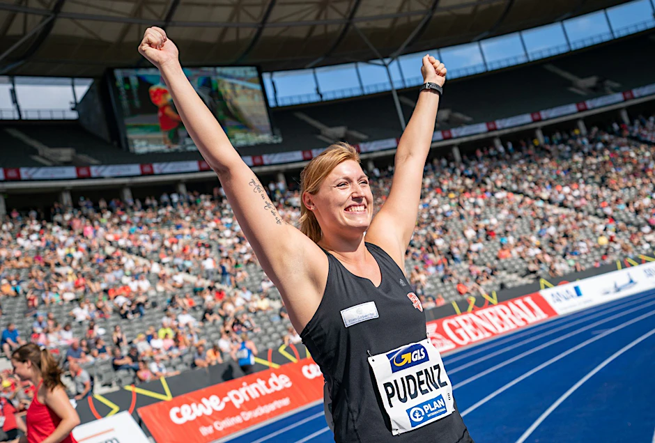 ARCHIV - Errang bei der Finals-Premiere 2019 ihren ersten nationalen Meistertitel: Kristin Pudenz.  