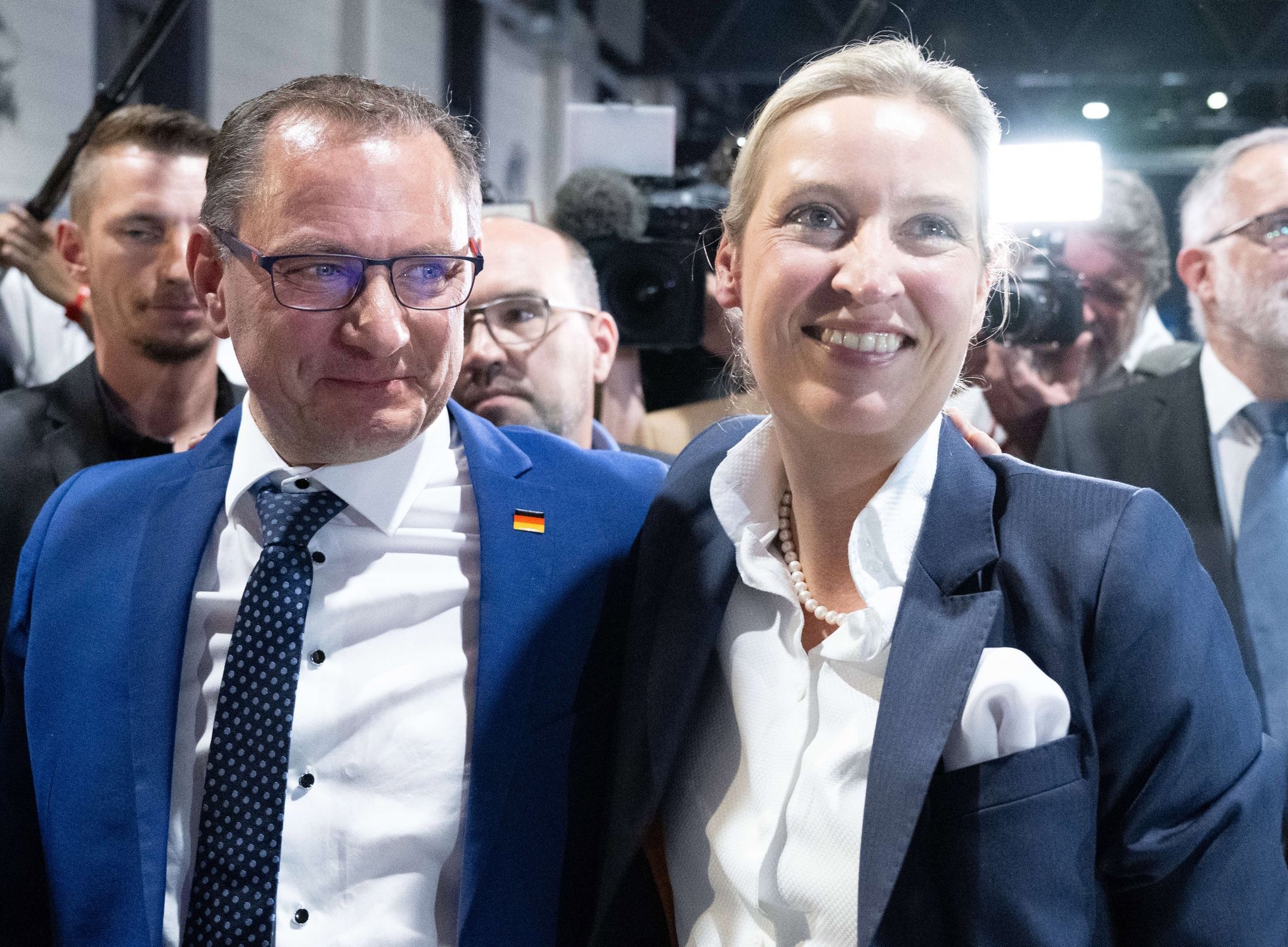 Weidel Und Chrupalla Gemeinsam An Der Spitze Der AfD