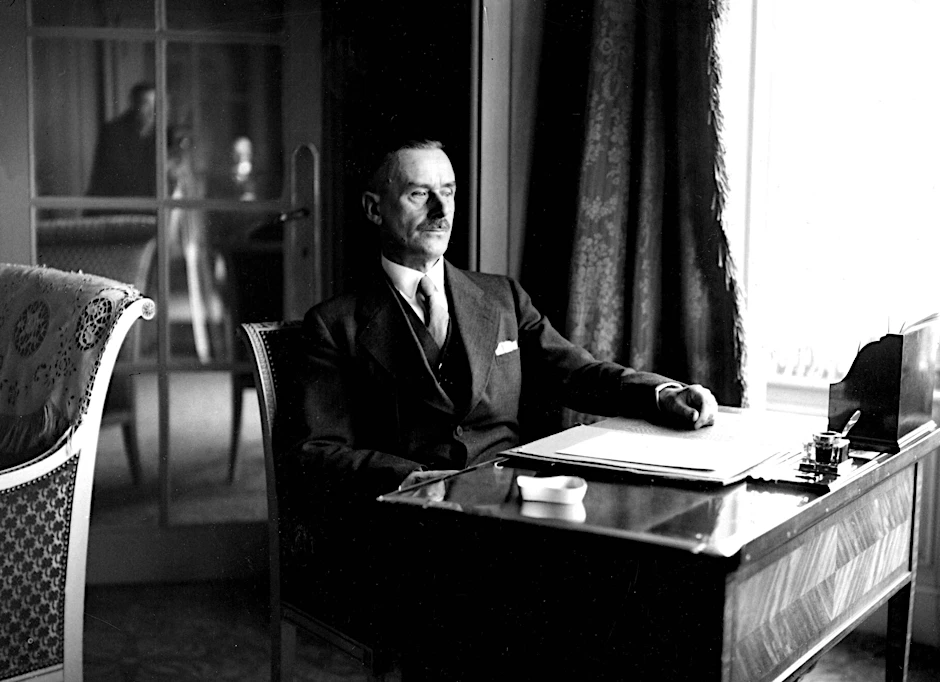 Der Schriftsteller Thomas Mann