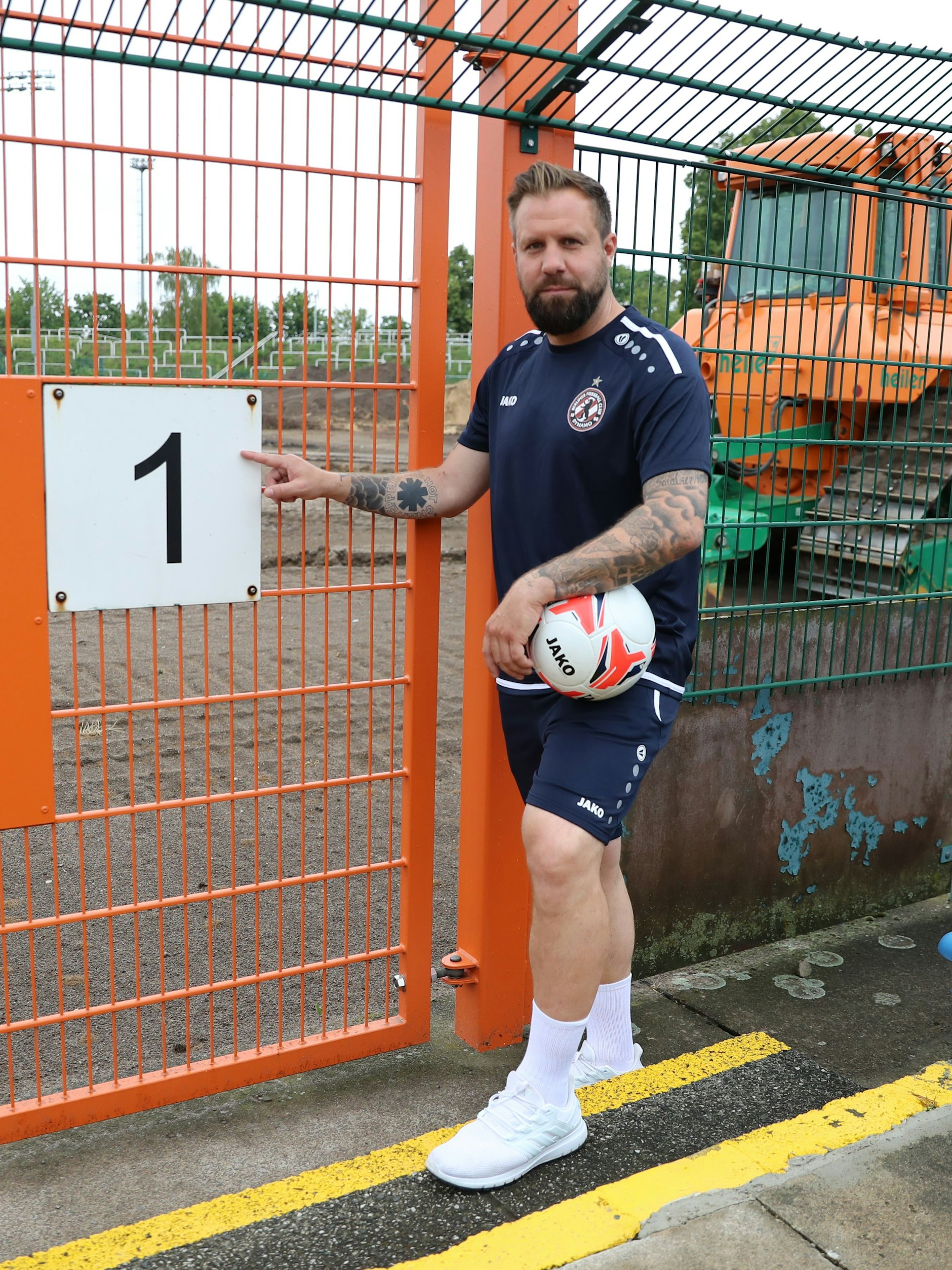 Hat das, um was es geht, fest verinnerlicht! Heiner Backhaus will mit dem BFC Dynamo wieder Platz eins angreifen.