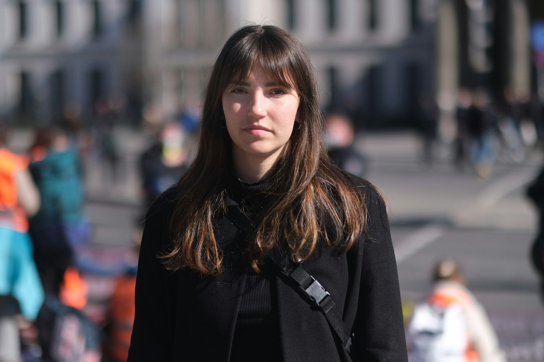 Carla Hinrichs, Sprecherin der Gruppe „Letzte Generation“