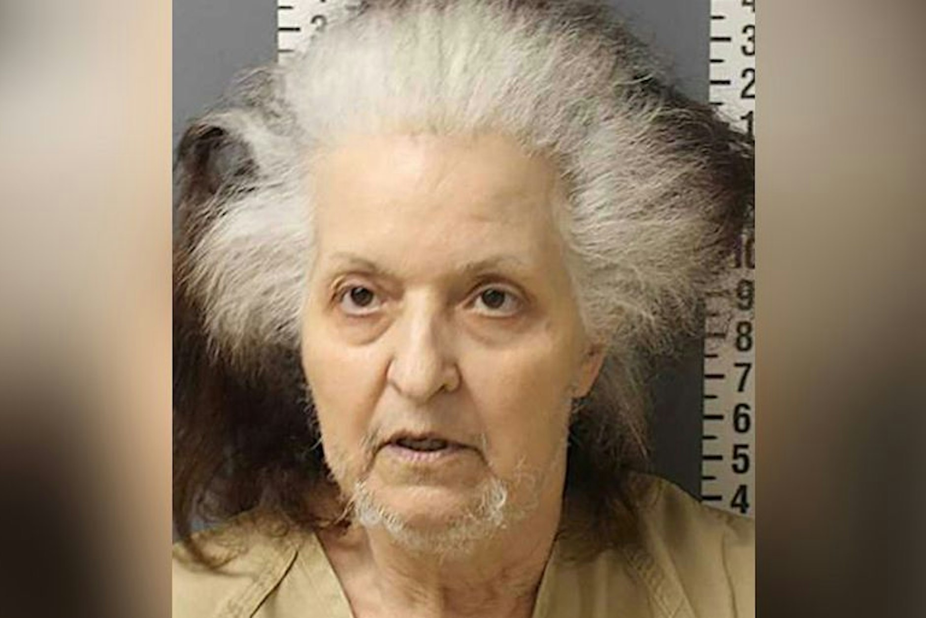 Das Polizeifoto von Evelyn Zigerelli-Henderson bei ihrer Verhaftung. Die 66-Jährige soll ihren Mann ermordet haben.