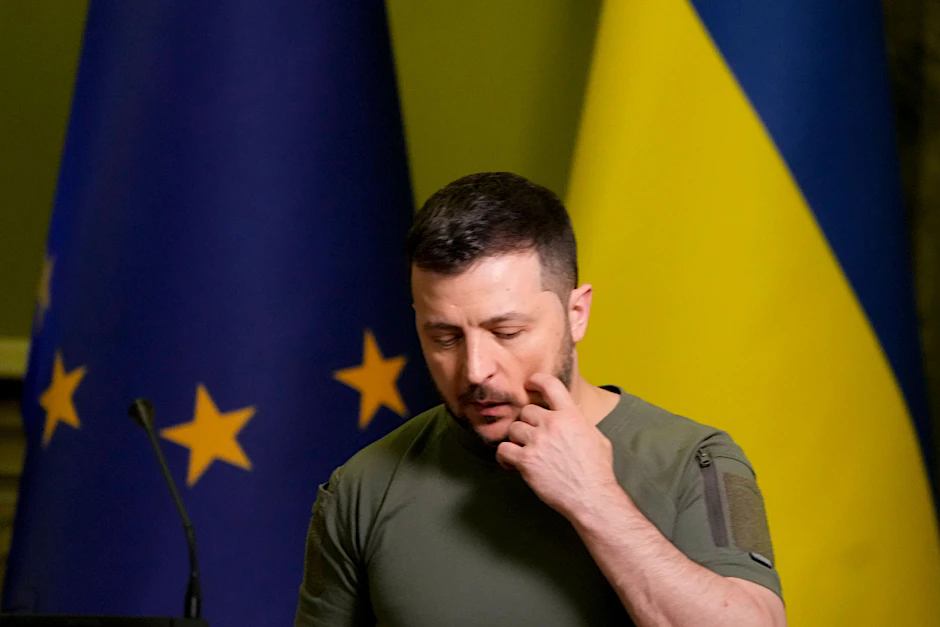 Wolodymyr Selenskyj sieht die Ukraine bereits jetzt schon als Teil von Europa.