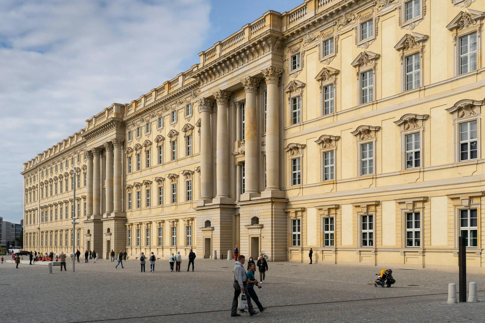 Das neue Berliner Schloss.