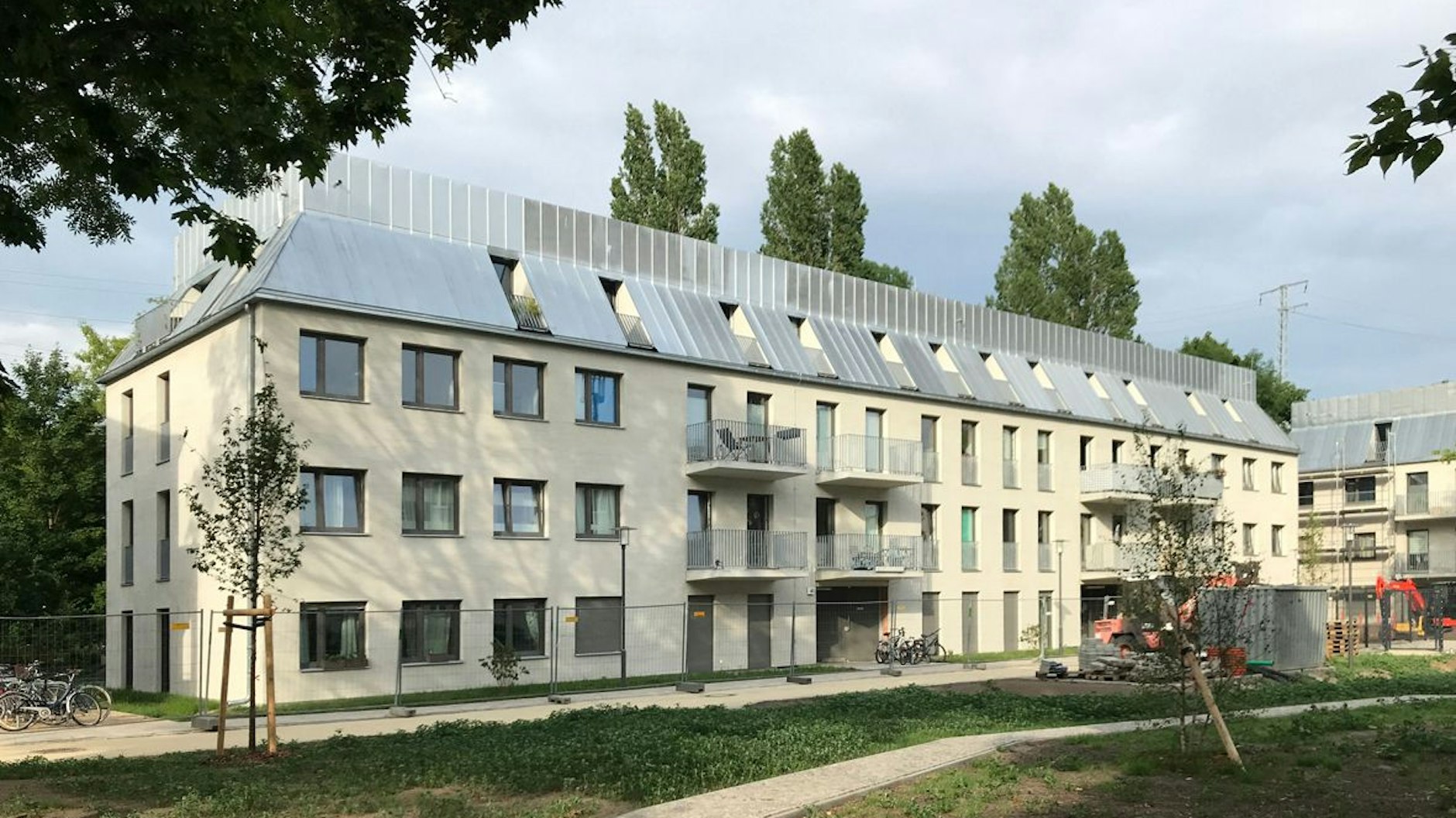 Das Projekt an der Hauptstraße.