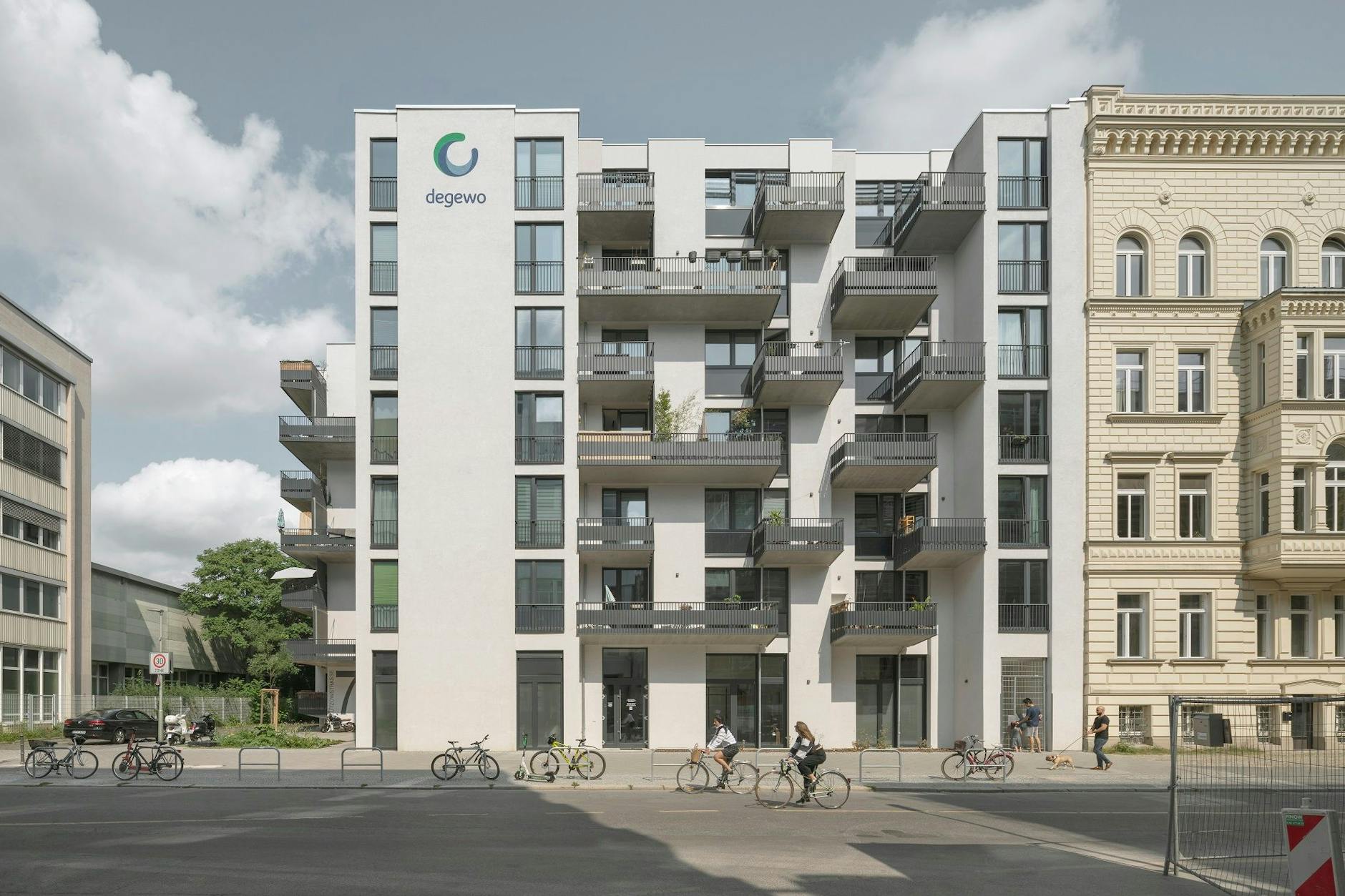 Der Neubau an der Lützowstraße 7.