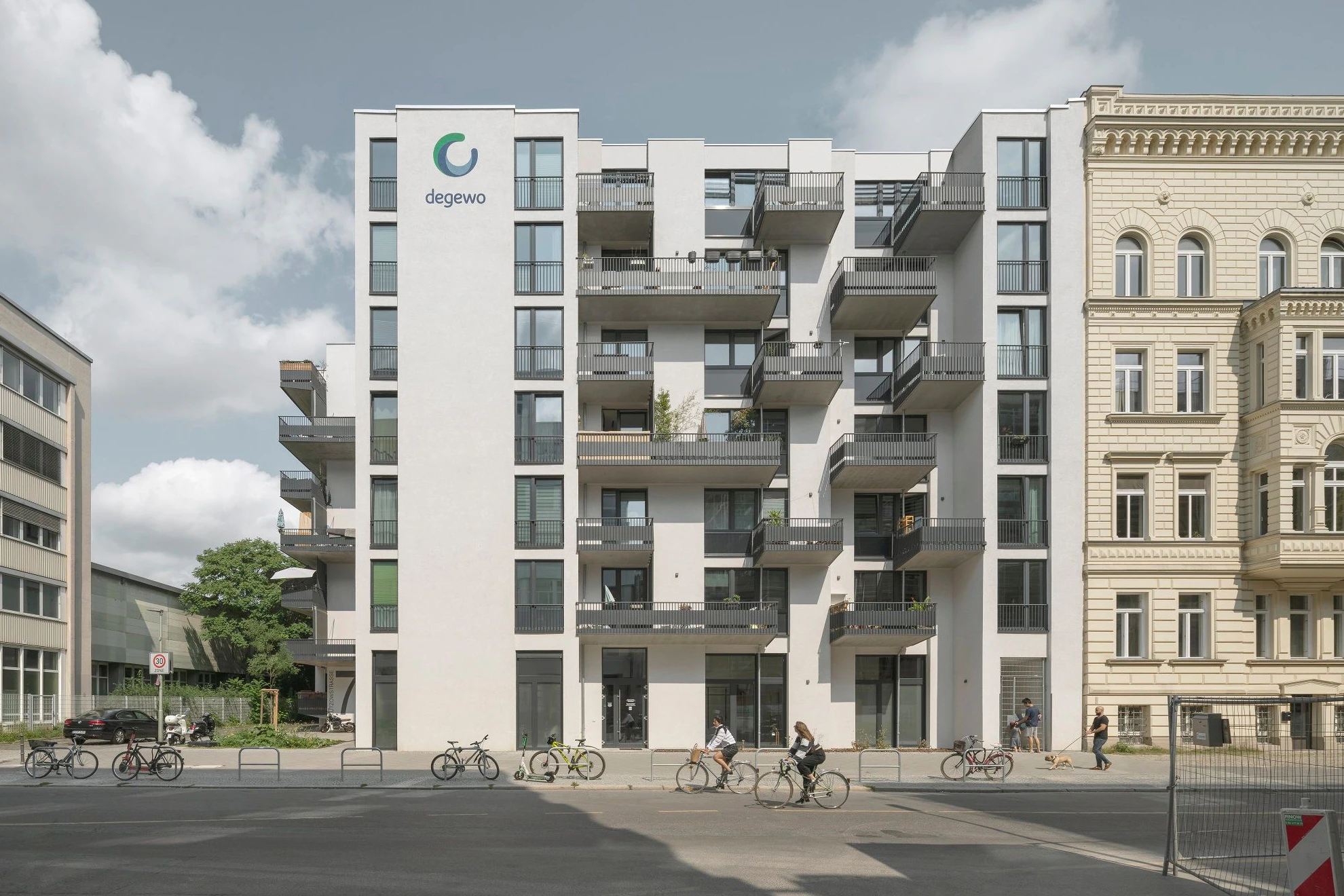 Der Neubau an der Lützowstraße 7.