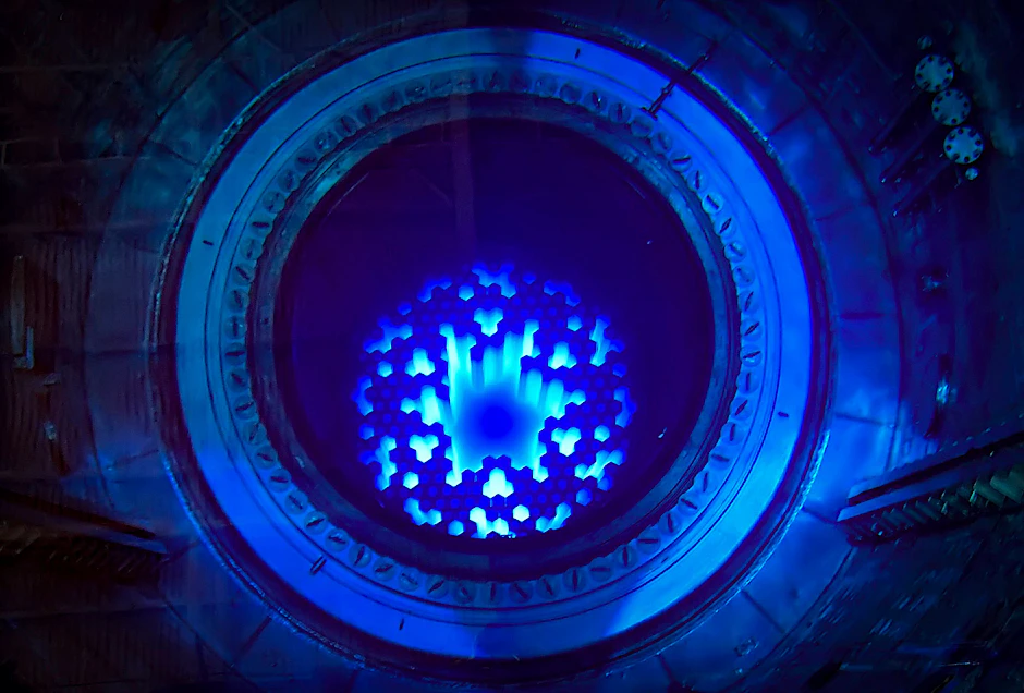 Lieb gewonnene Gewohnheit: Brennelemente in einem Atommeiler.