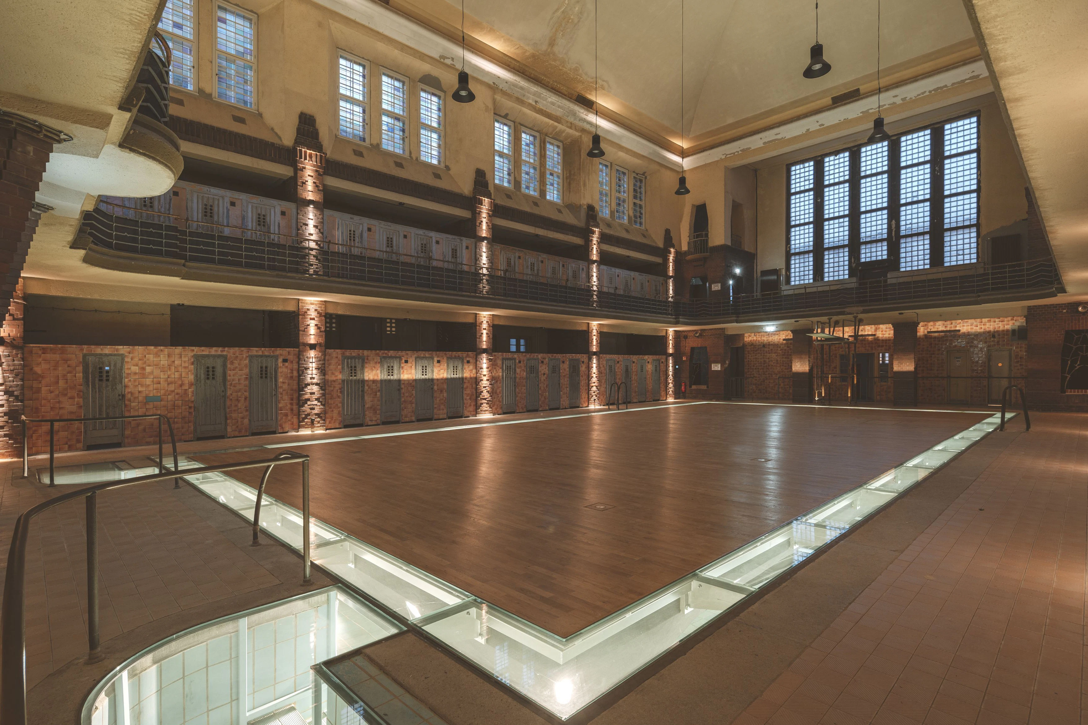 Das umgestaltete Stadtbad.