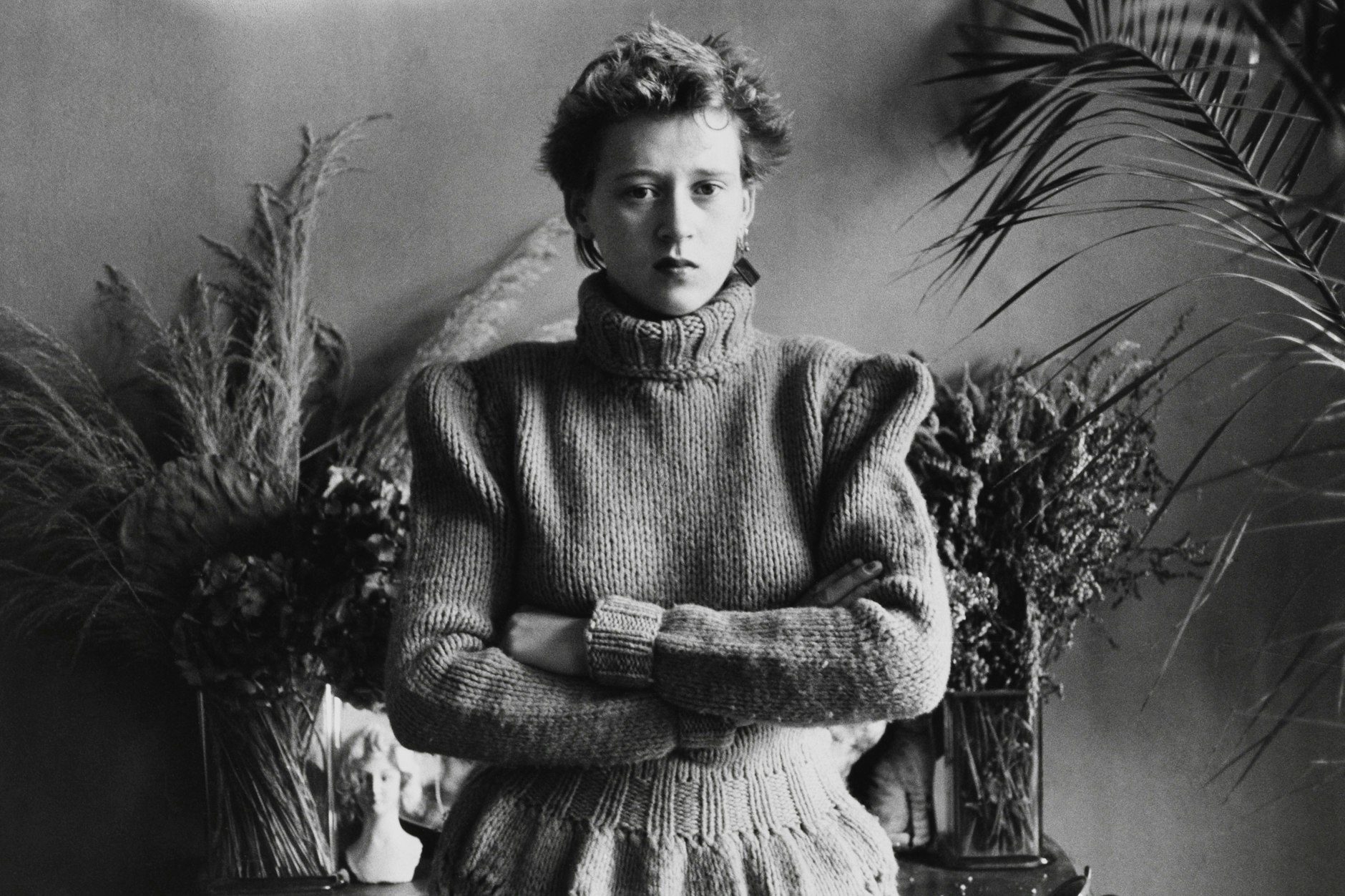 Politisch wie privat: Das Bild von Bergemanns Tochter von 1982 erzählt viel vom Leben und Arbeiten in der DDR.