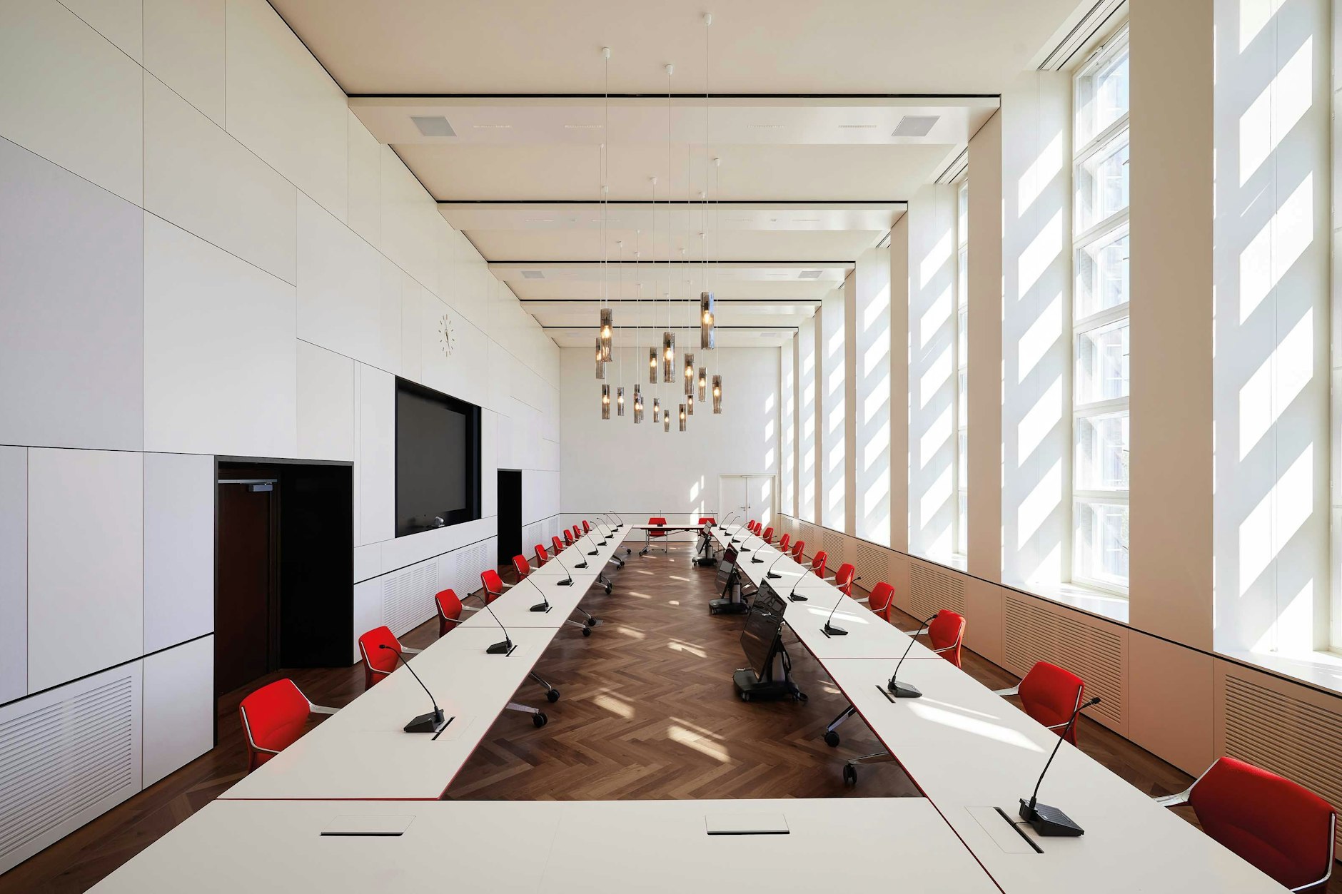 Der umgestaltete Saal im Haus des Rundfunks.