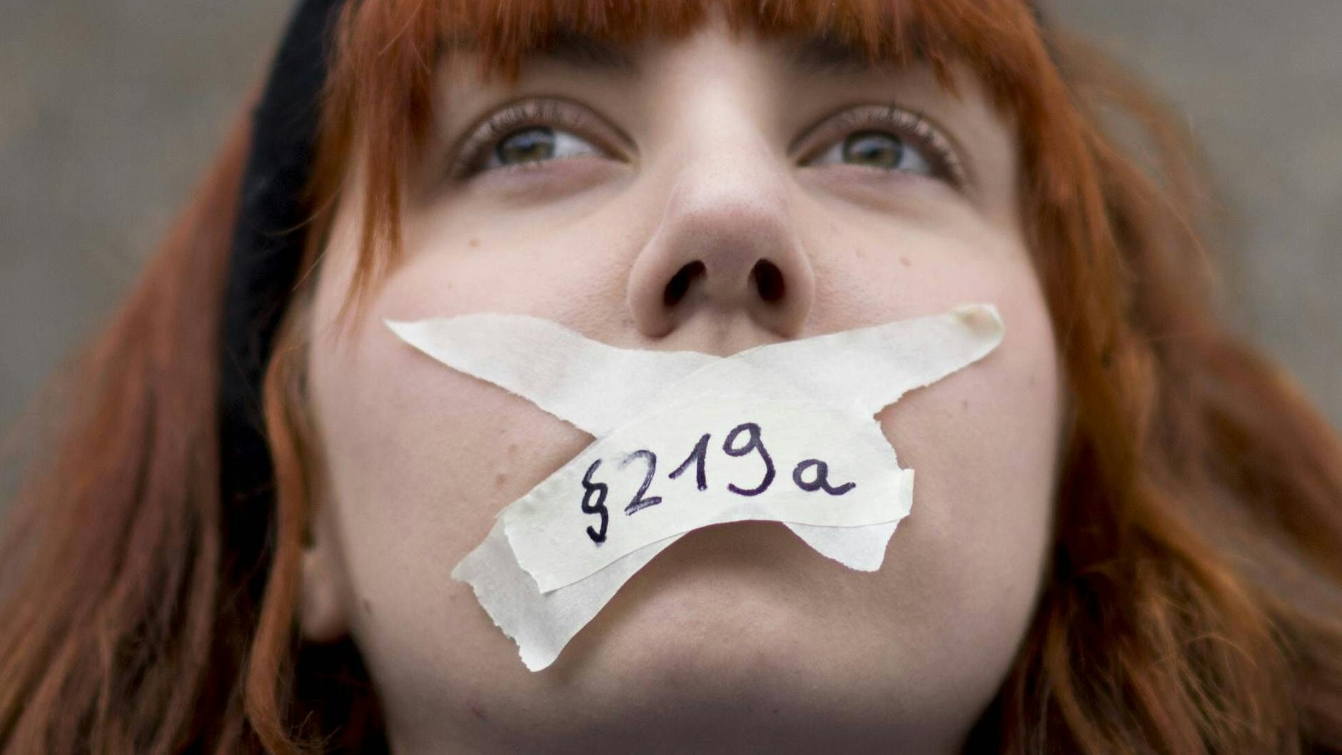 Protest gegen den Paragrafen 219a (Archivbild)